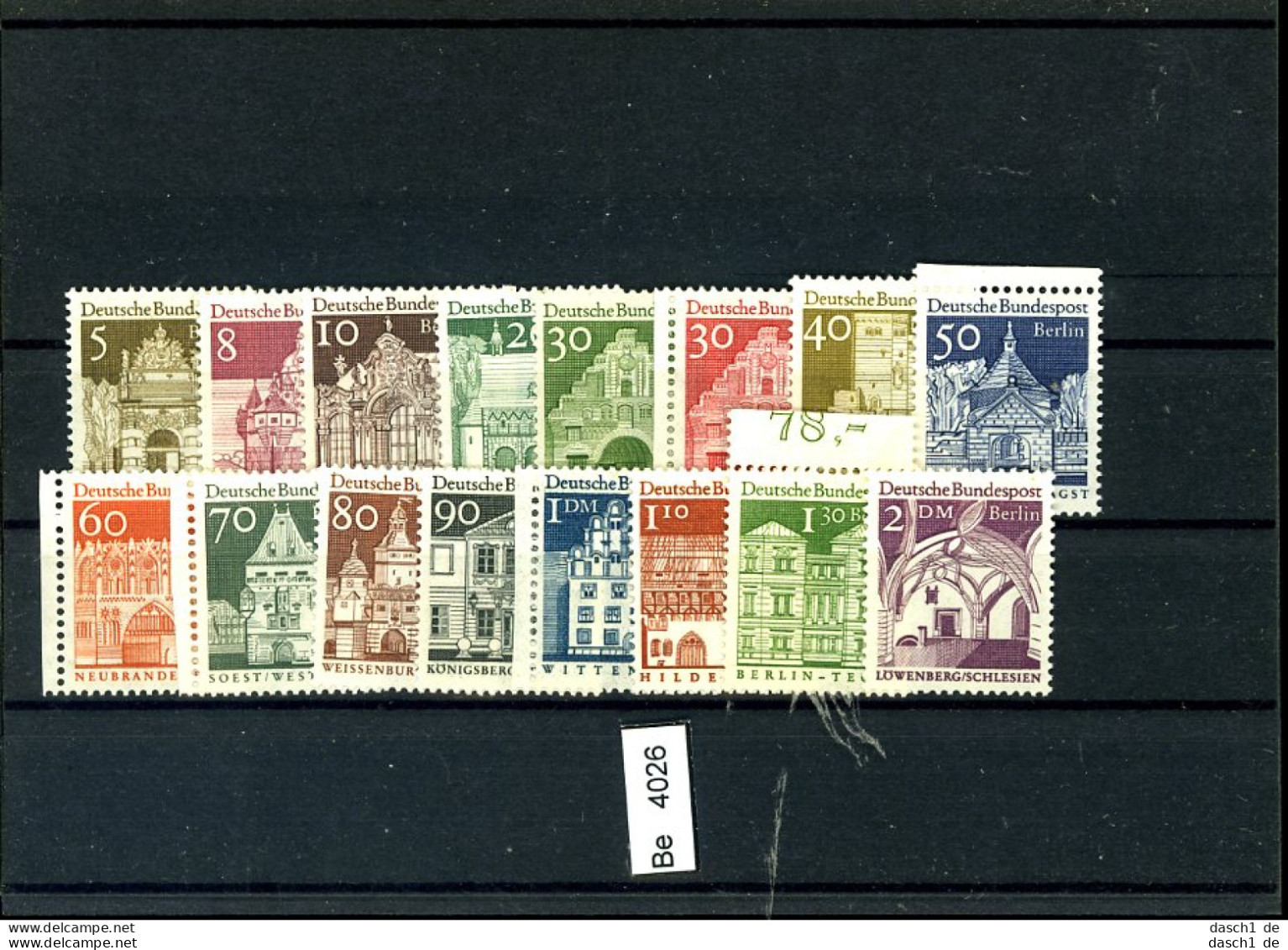 Berlin, Xx, 5 Lose U.a. Heinemann Kplt. - Unused Stamps