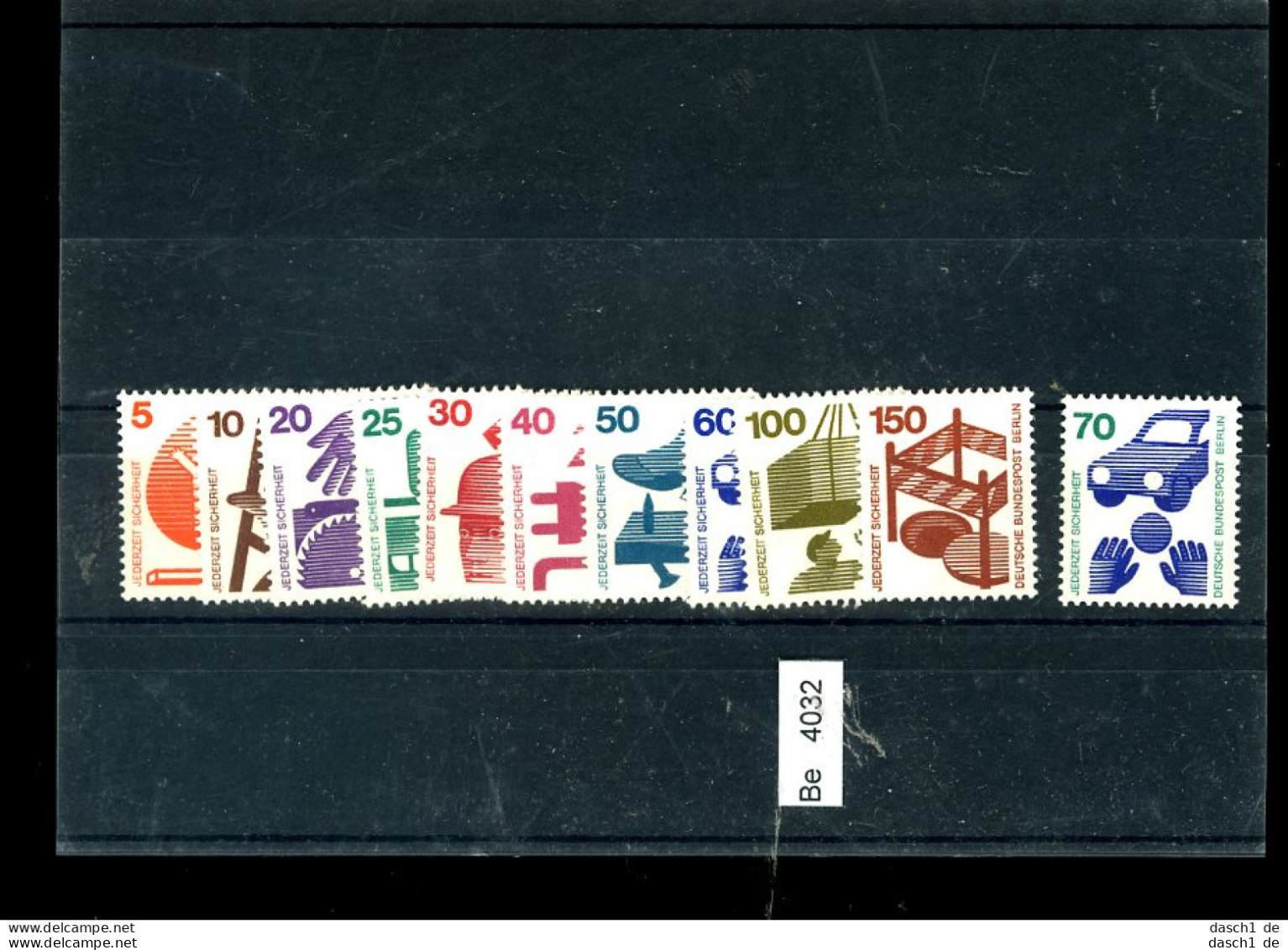 Berlin, Xx, 5 Lose U.a. Heinemann Kplt. - Unused Stamps