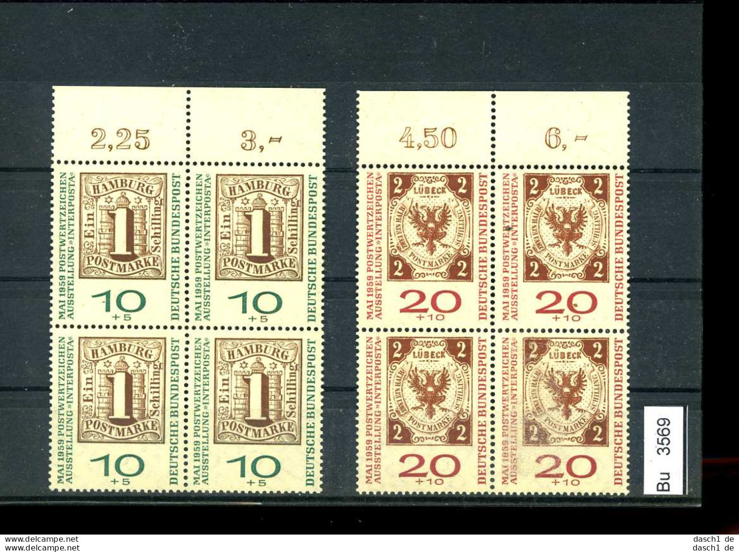 Bundesrepublik, Xx, 5 Lose U.a. H-Blatt 29 - Used Stamps