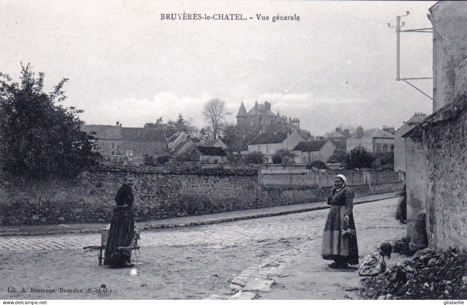 91 - Essonne - BRUYERES Le CHATEL - Vue Generale - Bruyeres Le Chatel