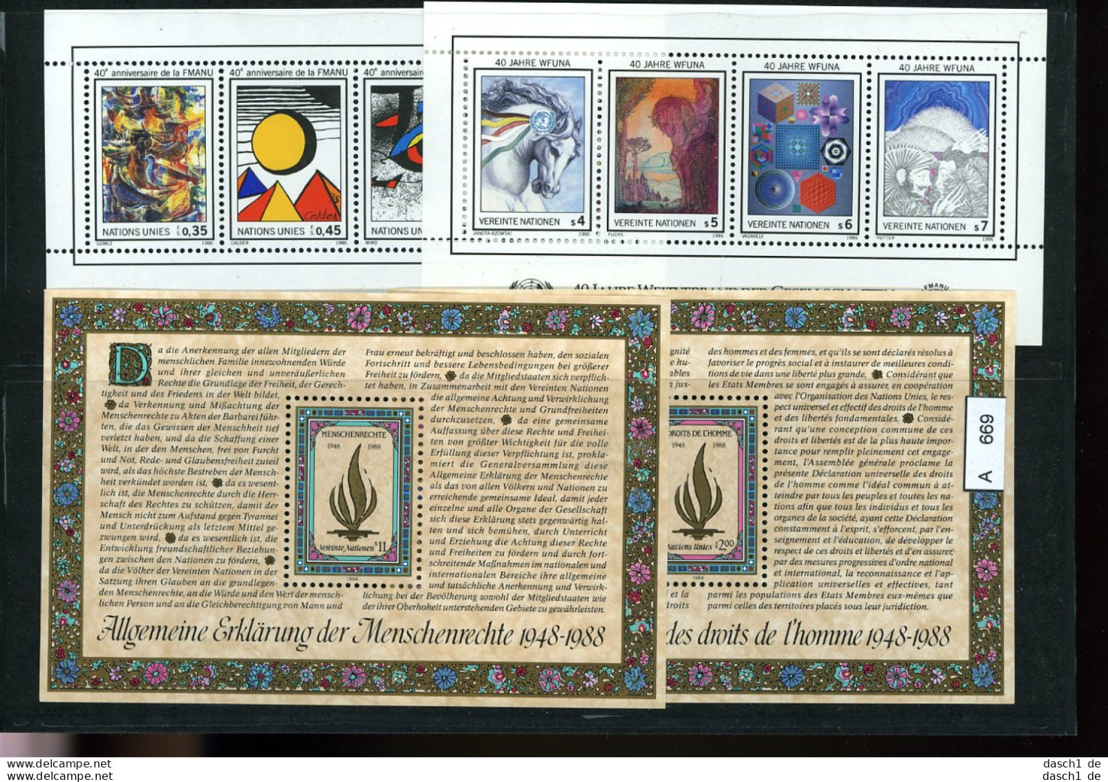 Sammlung Auf A5-Karte, Xx, X, O, 5 Lose U.a. 2 Sonderstempel Prachtitz - Collections (sans Albums)