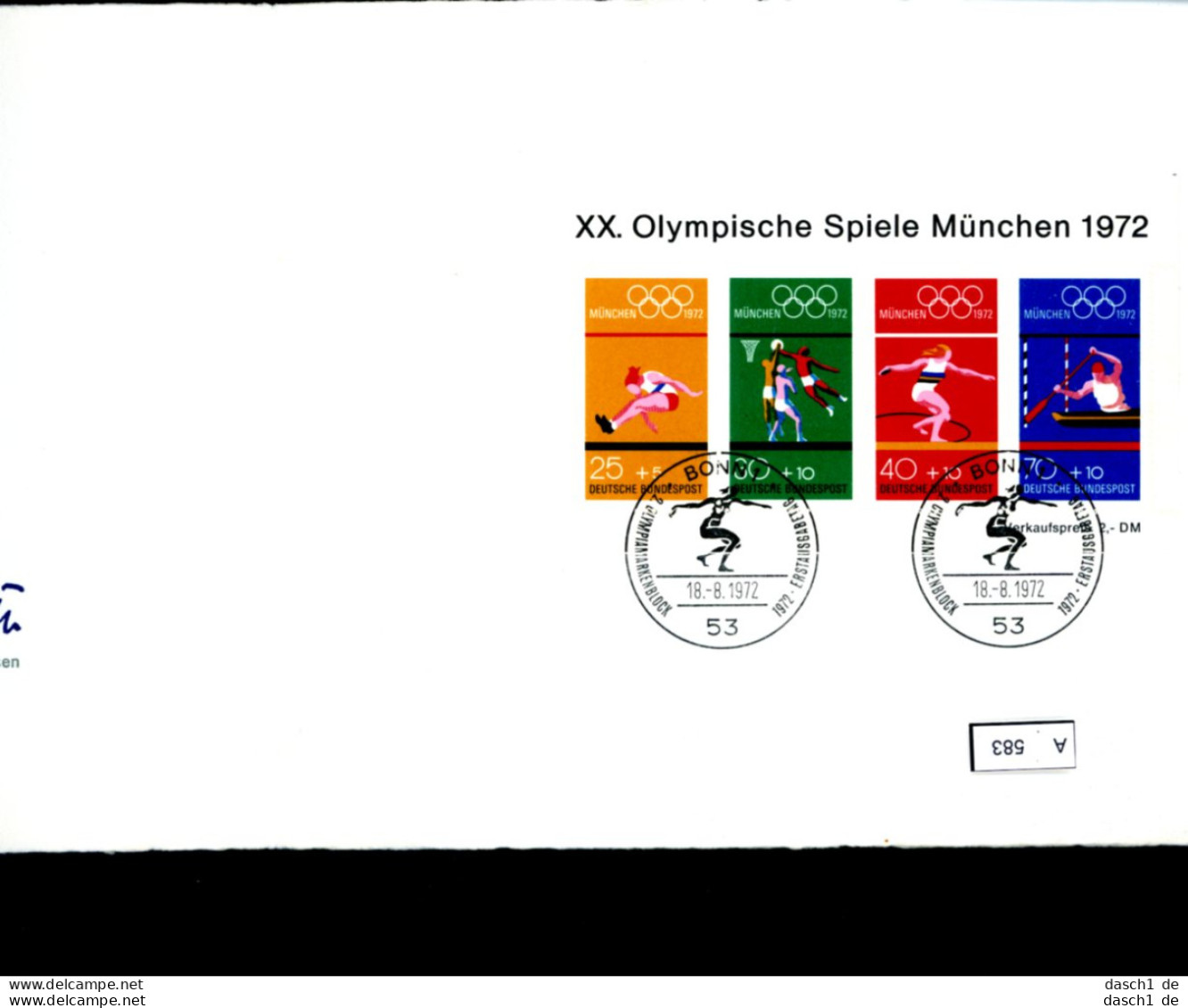 Motiv, 10 Lose U.a. Olympiade, Xx, O, Kleine Zusammenstellung - Zomer 1972: München