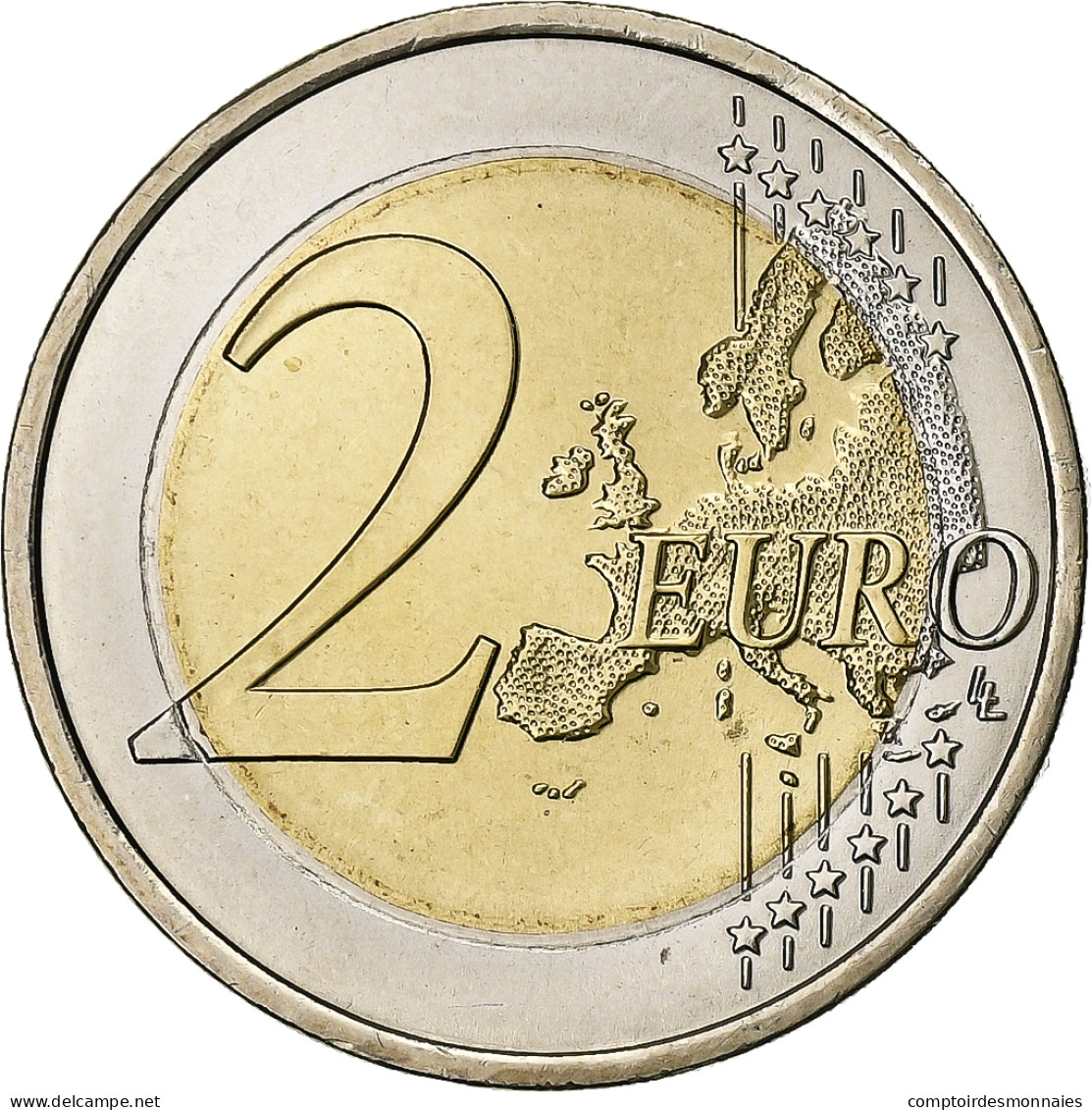 Portugal, 2 Euro, 2015, 30 Ans   Drapeau Européen, SPL+, Bimétallique, KM:New - Portugal