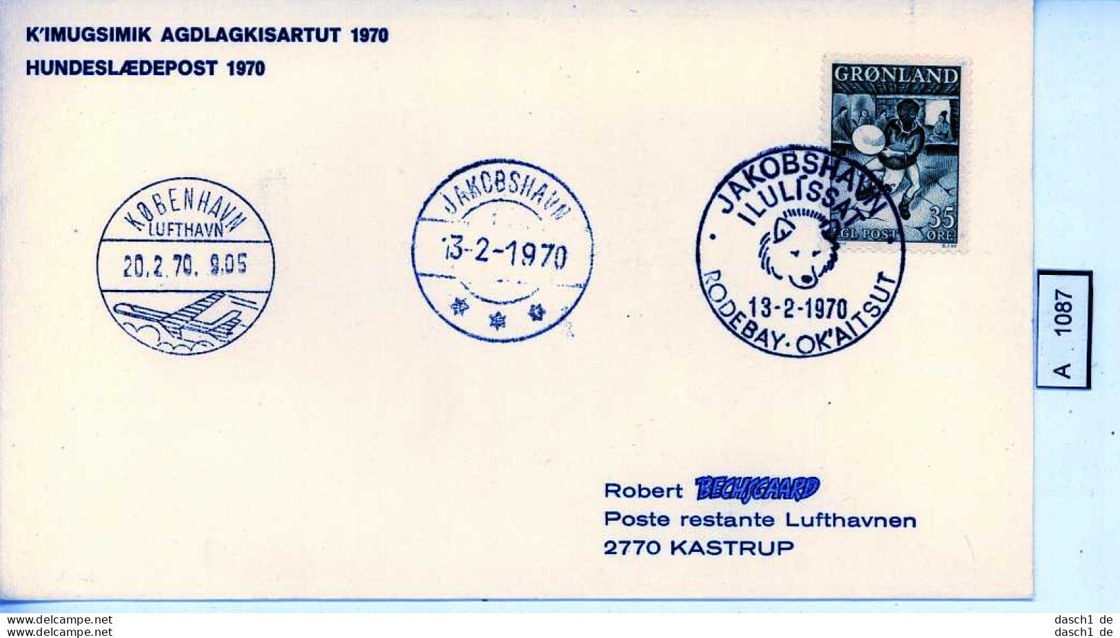 Grönland, 3 Lose U.a. 90-91 FDC  - Colecciones & Series