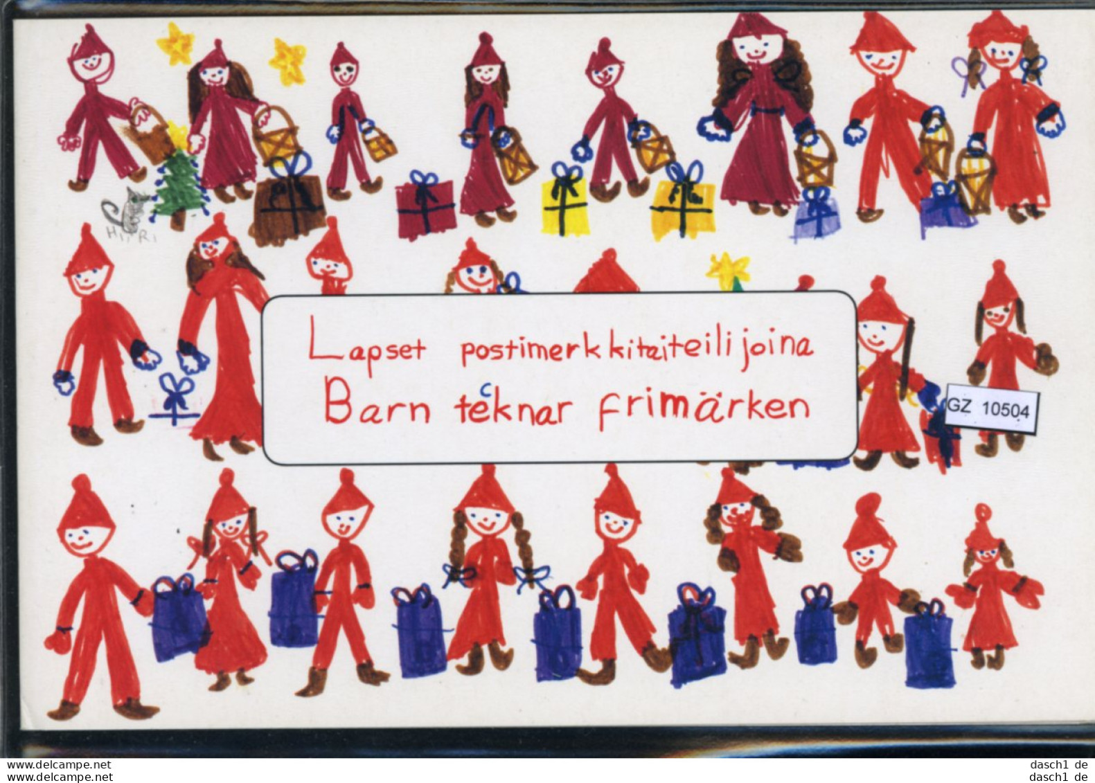 Finnland, 4 Lose U.a.  Weihnachtsmarkensammlung 1987-92 Im Folder - Covers & Documents