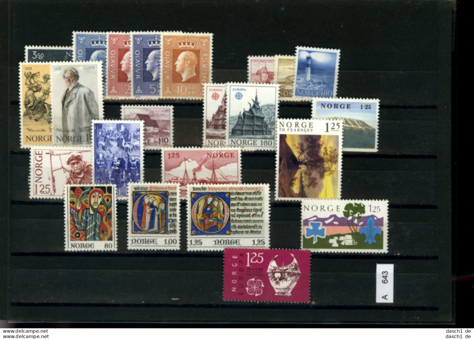 Norwegen, 3 Lose U.a. Postkarte Von 1926 Gelaufen - Collections