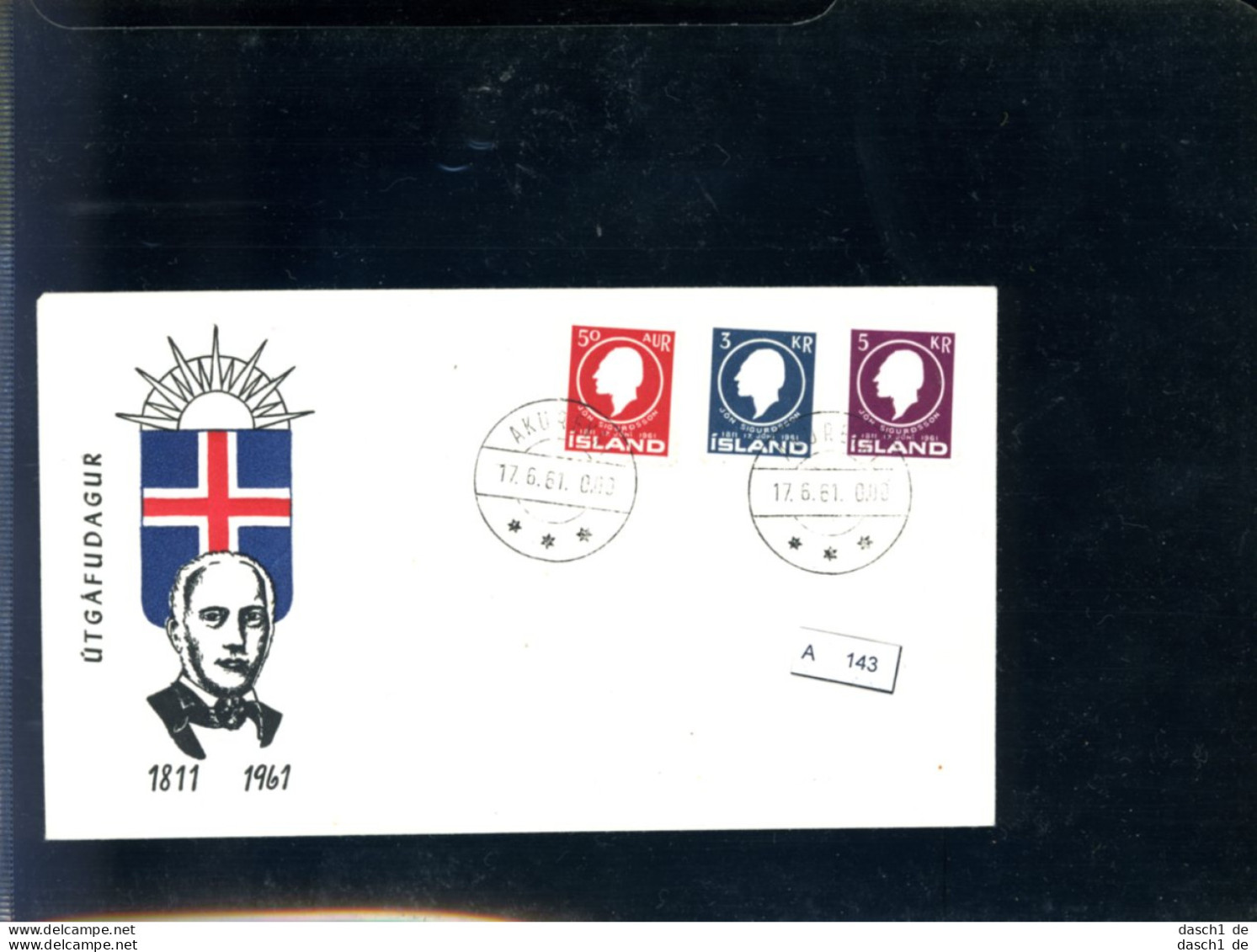 Island, 7 Lose U.a. FDC, 354-55 - Lots & Serien