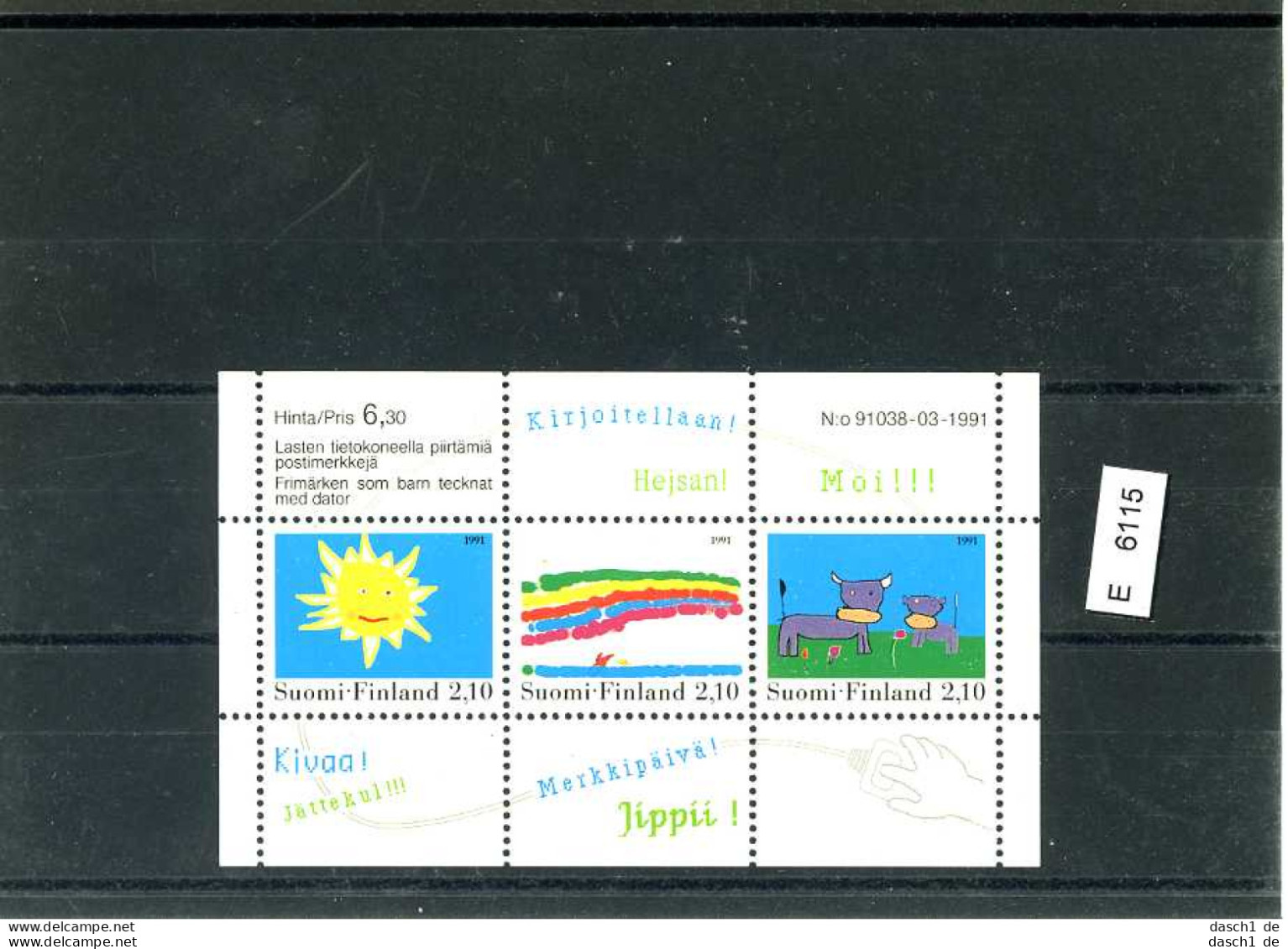 Finnland 10 Lose U.a. Sonderpostkarte - Collections