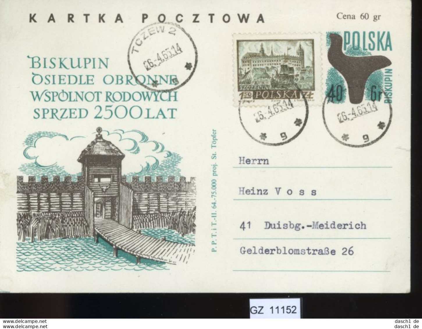 Polen, 14 Lose U.a. Sonderumschlag - Stamped Stationery