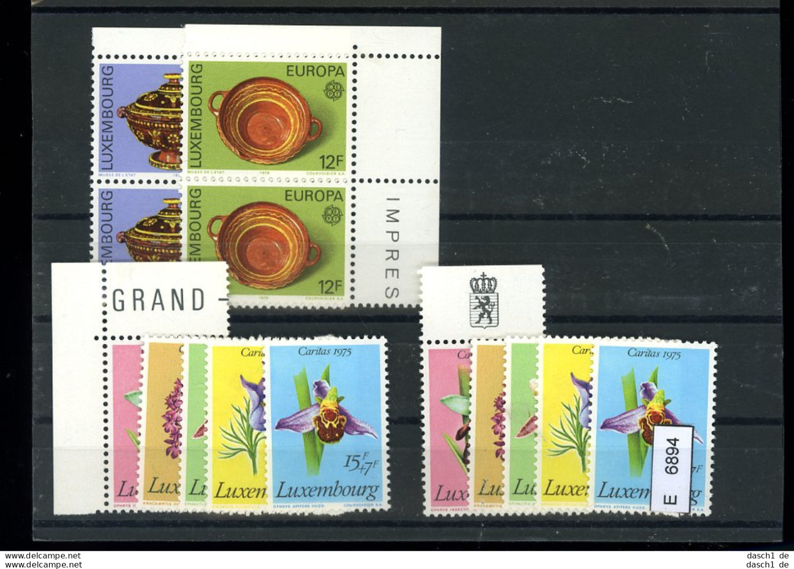 Luxemburg, Xx, 7 Lose U.a. 836-40 - Collections