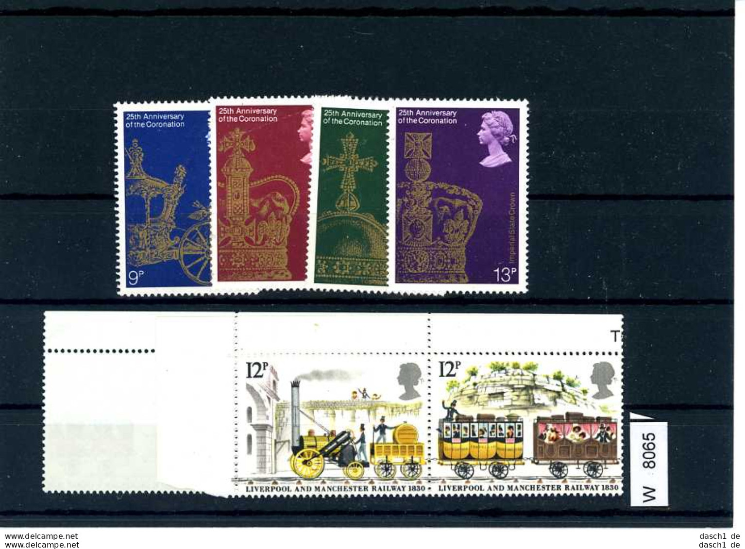 Grossbritannien, 6 Lose U.a. FDC, 422-24 - Sammlungen