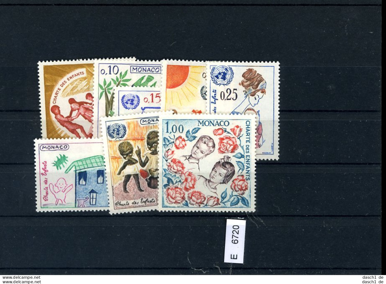 Monaco, 10 Lose U.a. MC 1966 - Collections, Lots & Series