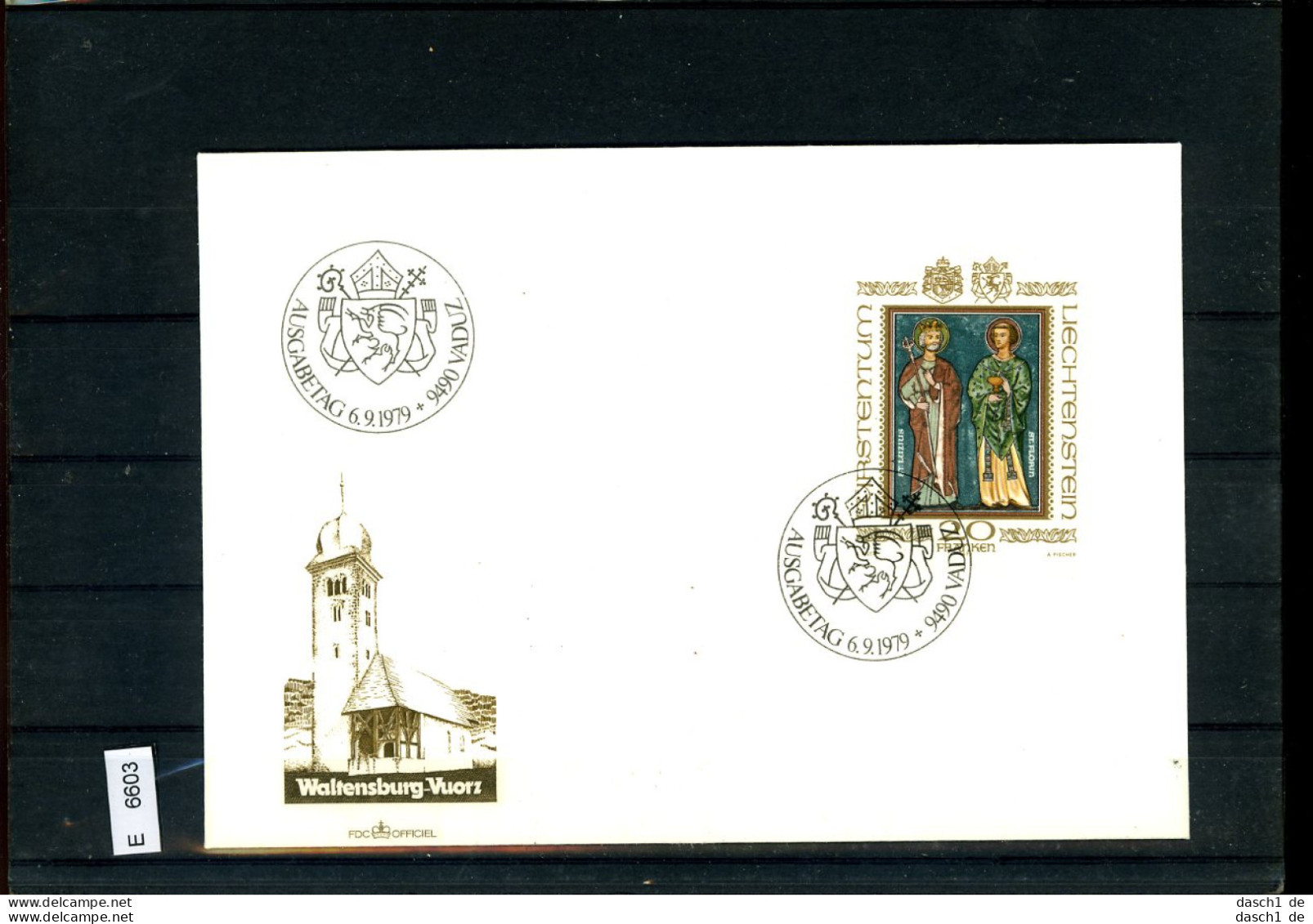 Lichtenstein, O, 4 Lose U.a. 724 FDC - Oblitérés