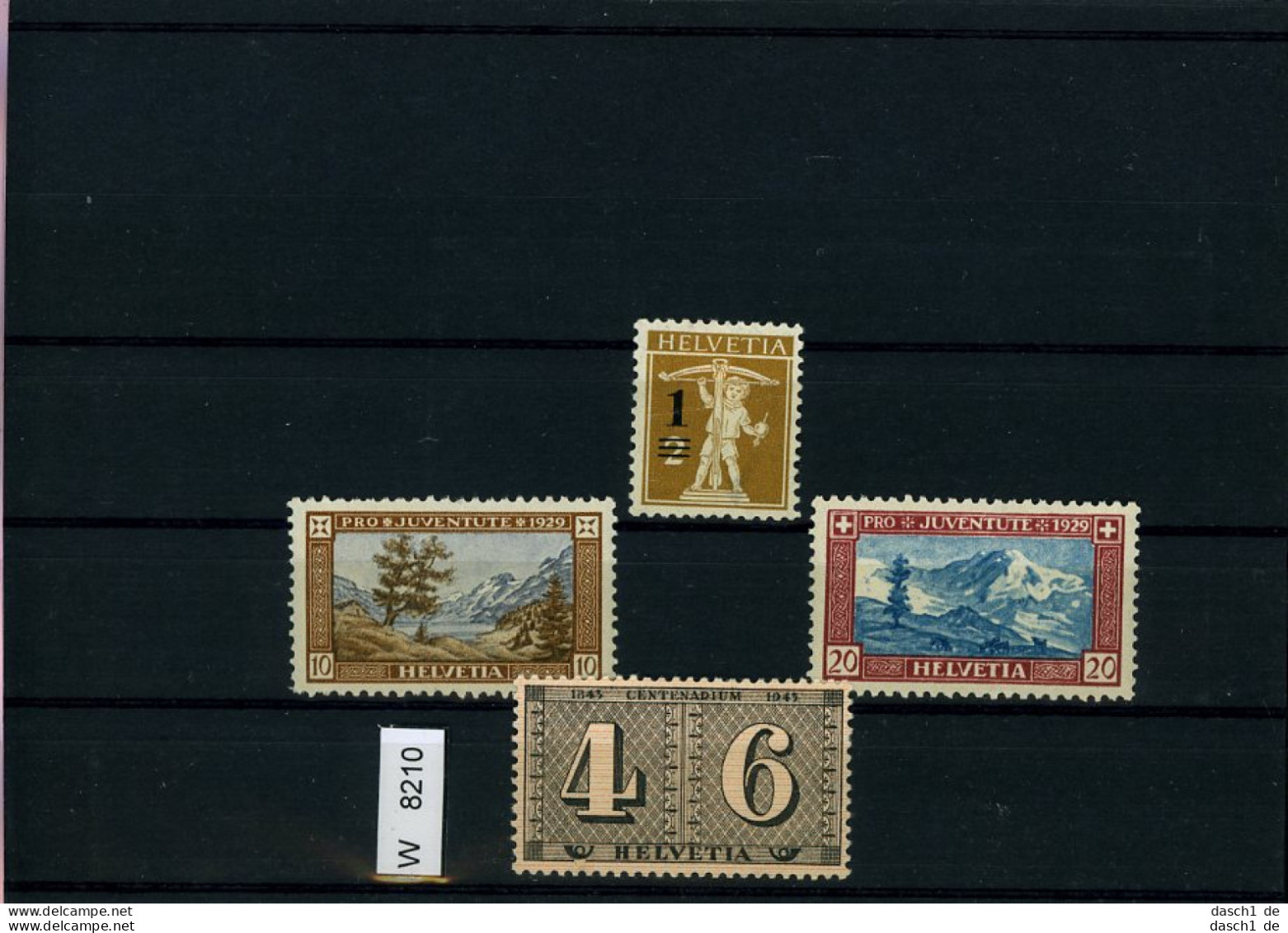 Schweiz, Xx, X, O, 4 Lose U.a. Div. Marken Auf A6-Karte - Collections