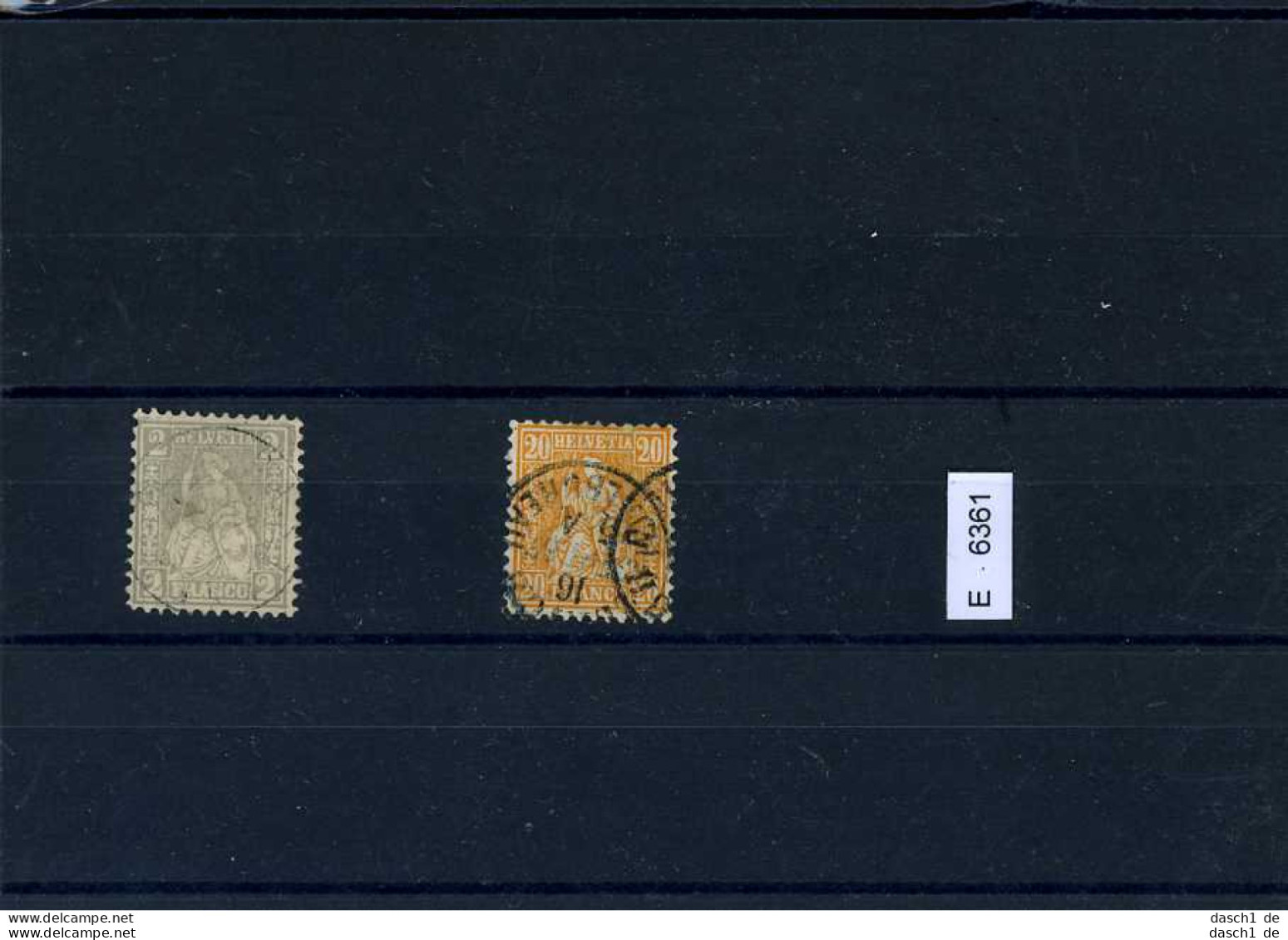 Schweiz 29, 40, O - Used Stamps