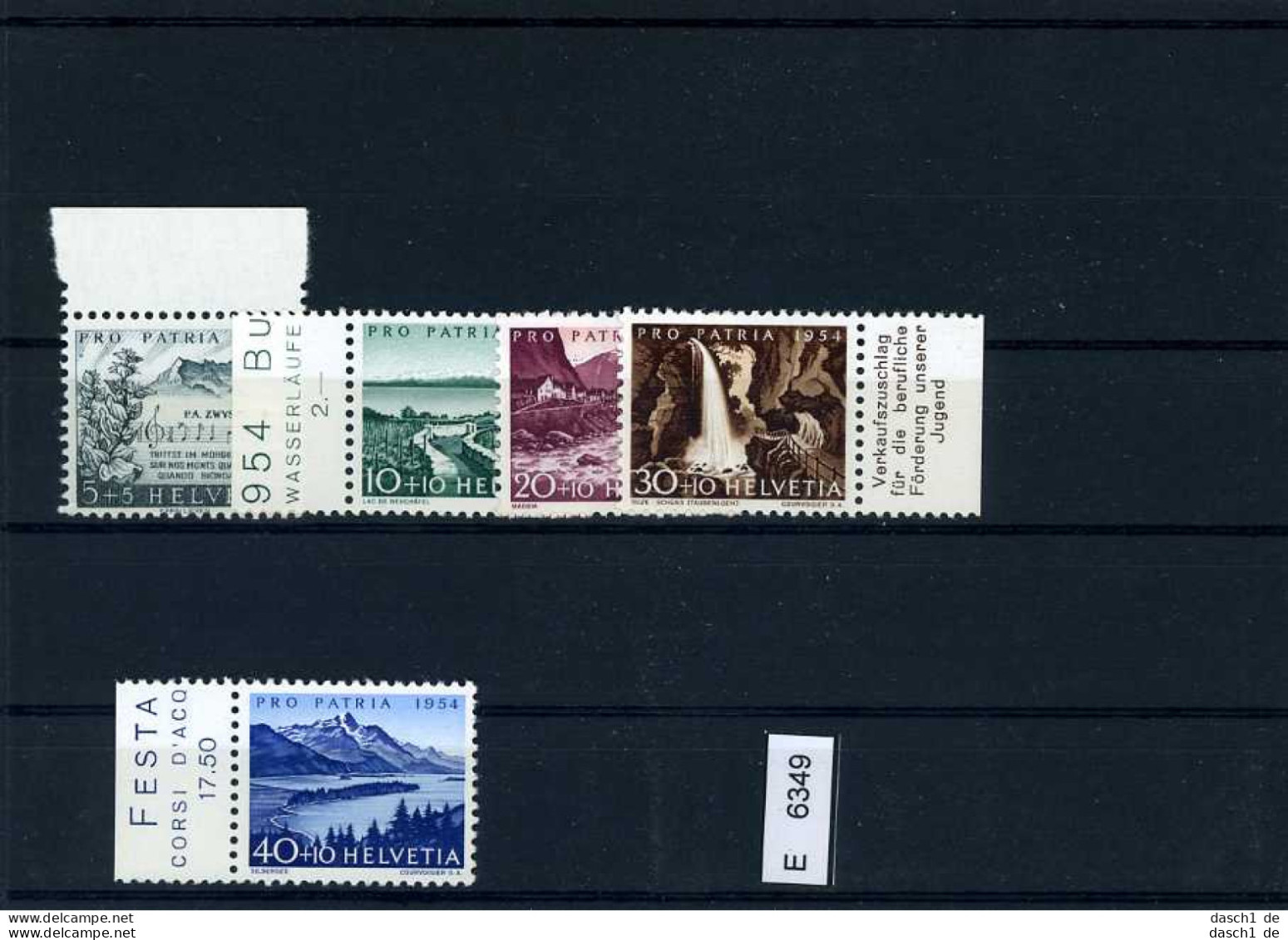 Schweiz 4 Lose U.a., 618-622, O, Xx - Unused Stamps