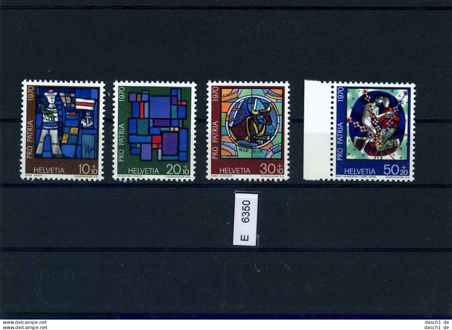 Schweiz 4 Lose U.a., 618-622, O, Xx - Unused Stamps
