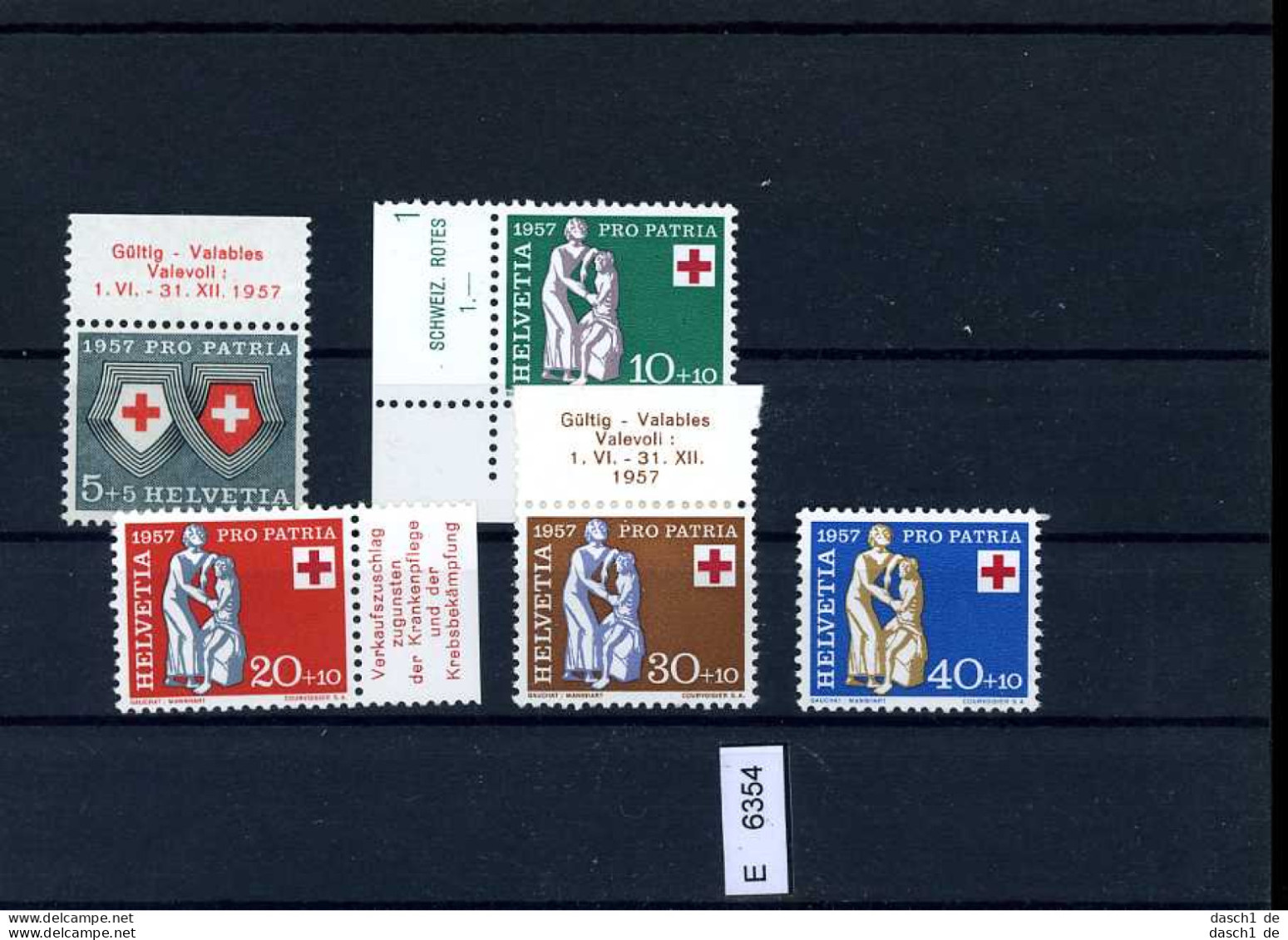 Schweiz 4 Lose U.a., 618-622, O, Xx - Unused Stamps