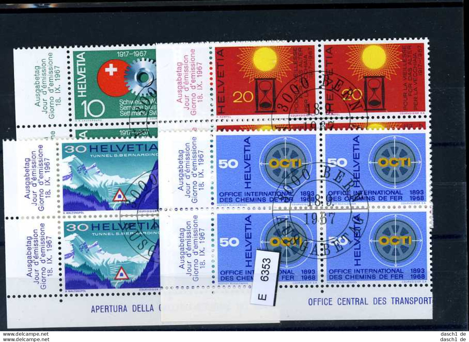 Schweiz 4 Lose U.a., 618-622, O, Xx - Unused Stamps