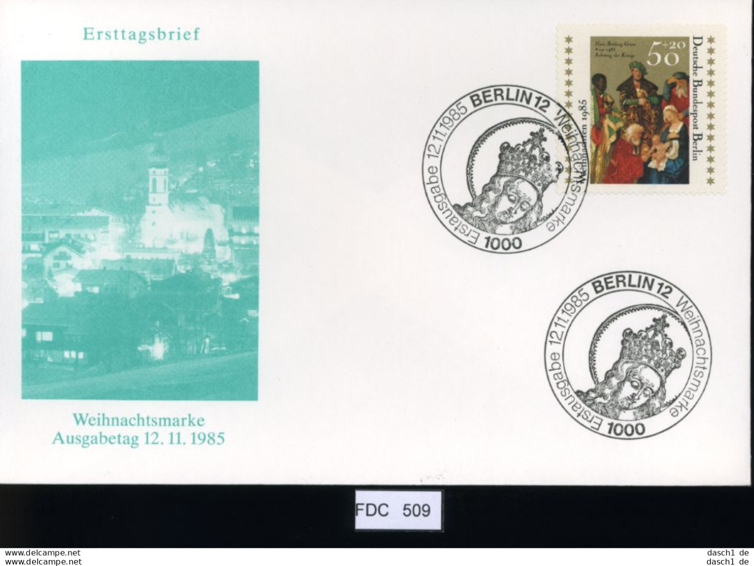 Berlin, FDC, 6 Lose U.a. 1985, Mi.-Nr. 742 - Other & Unclassified