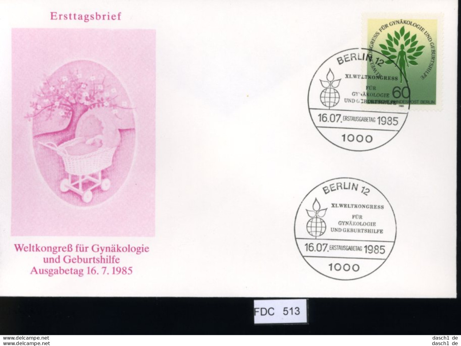 Berlin, FDC, 6 Lose U.a. 1985, Mi.-Nr. 742 - Altri & Non Classificati