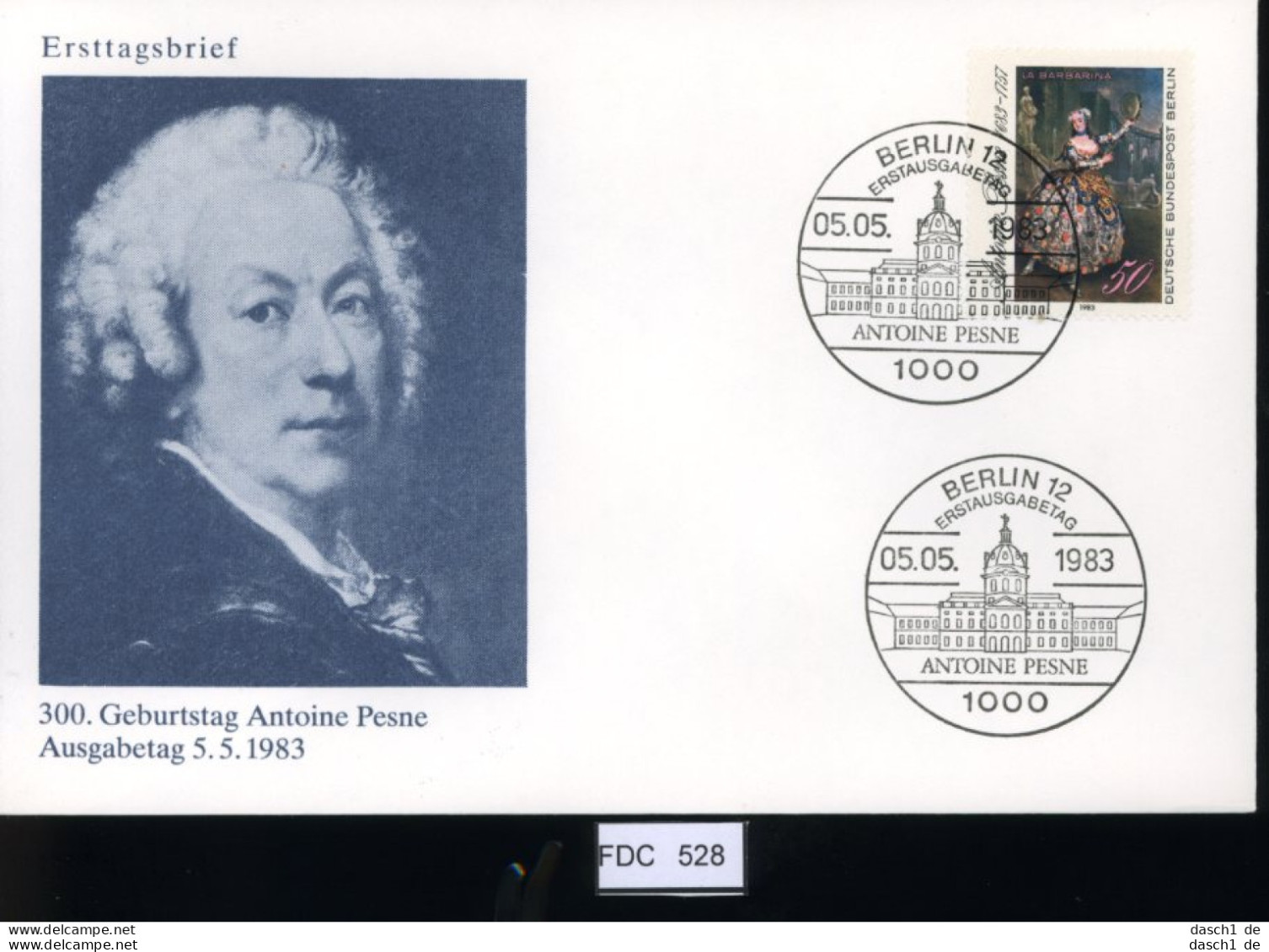 Berlin, FDC, 6 Lose U.a. 1982, Mi.-Nr. 688 - Autres & Non Classés