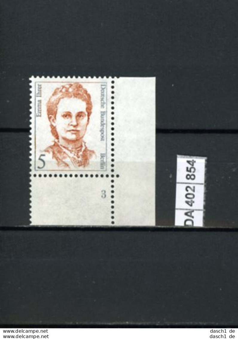 Berlin, Xx, O, 6 Lose U.a. 197 Ecke Unten Rechts Mit Formnummer - Unused Stamps