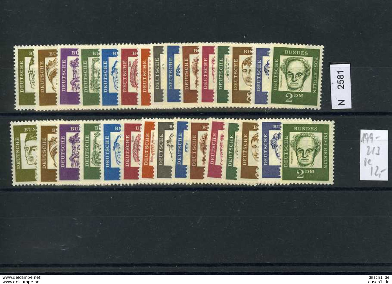 Berlin, 5 Lose U.a. 359- 370, Xx, 2 Sätze - Unused Stamps