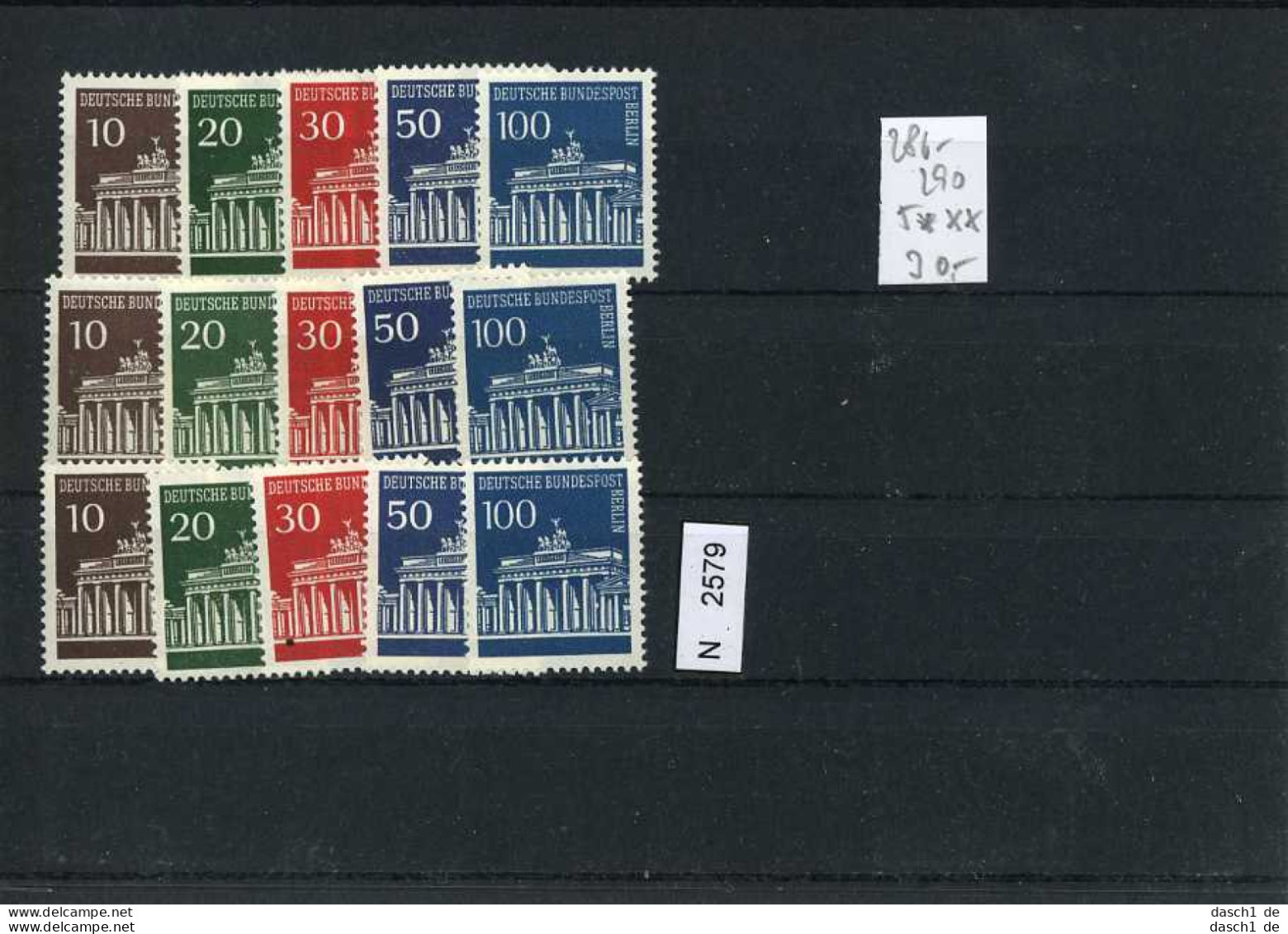 Berlin, 5 Lose U.a. 359- 370, Xx, 2 Sätze - Unused Stamps