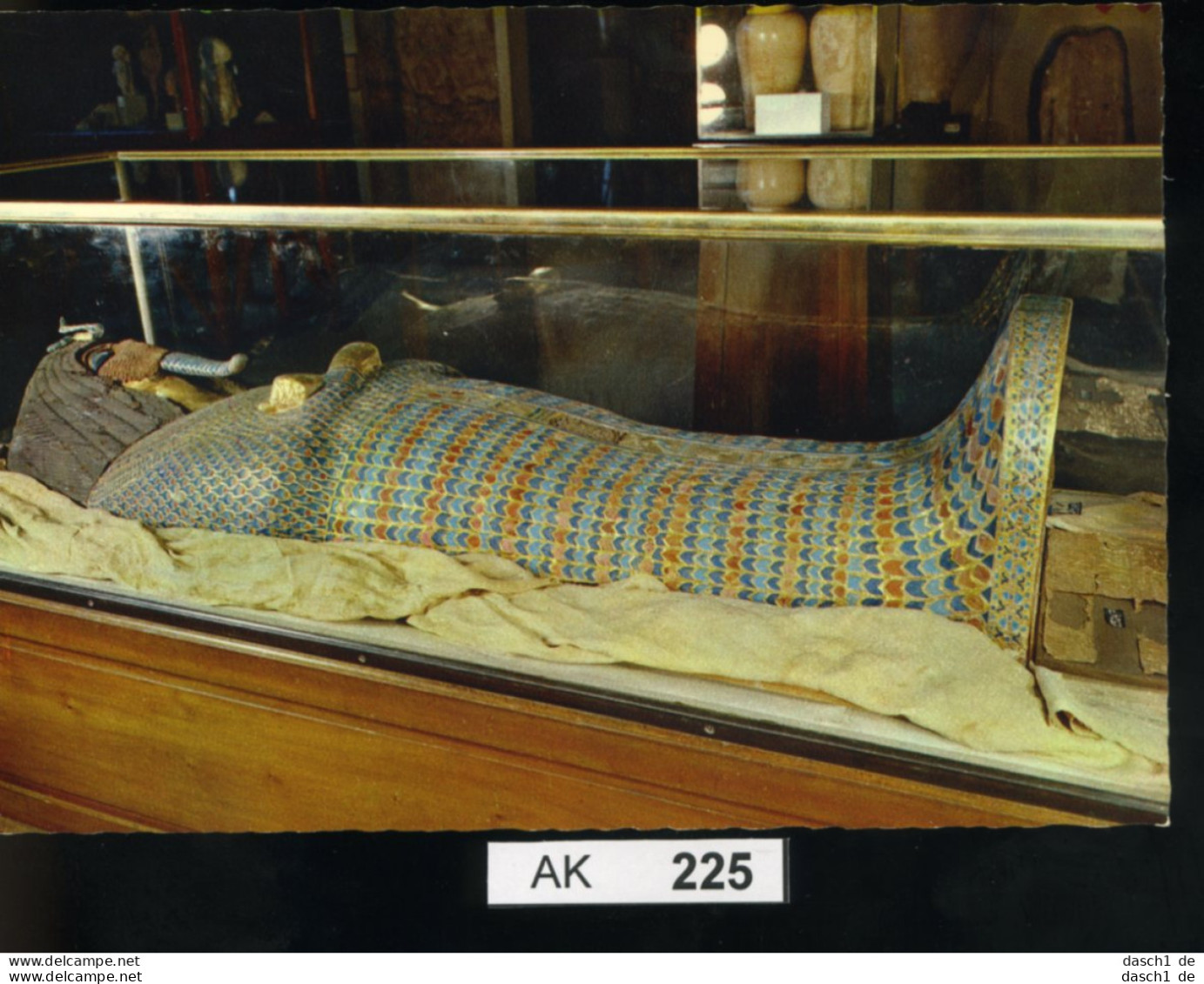 AK225, Ägypten, Goldener Sarg Von Echnaton - Archéologie