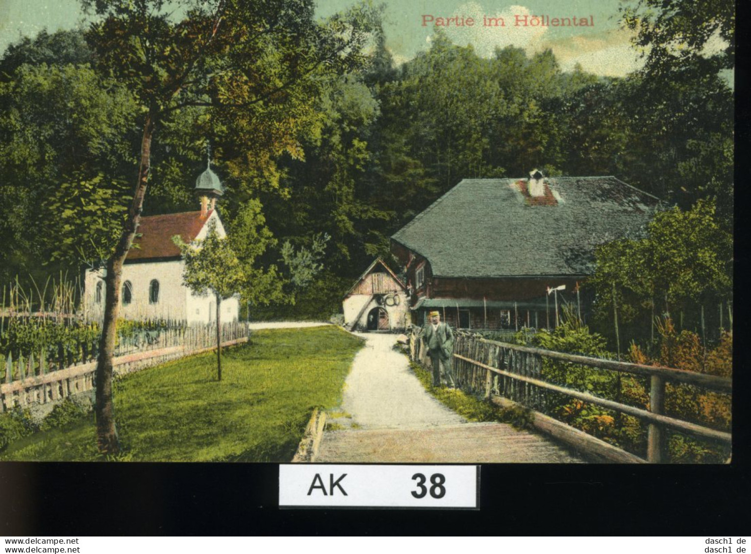 AK038, Höllental Im Schwarzwald - Höllental