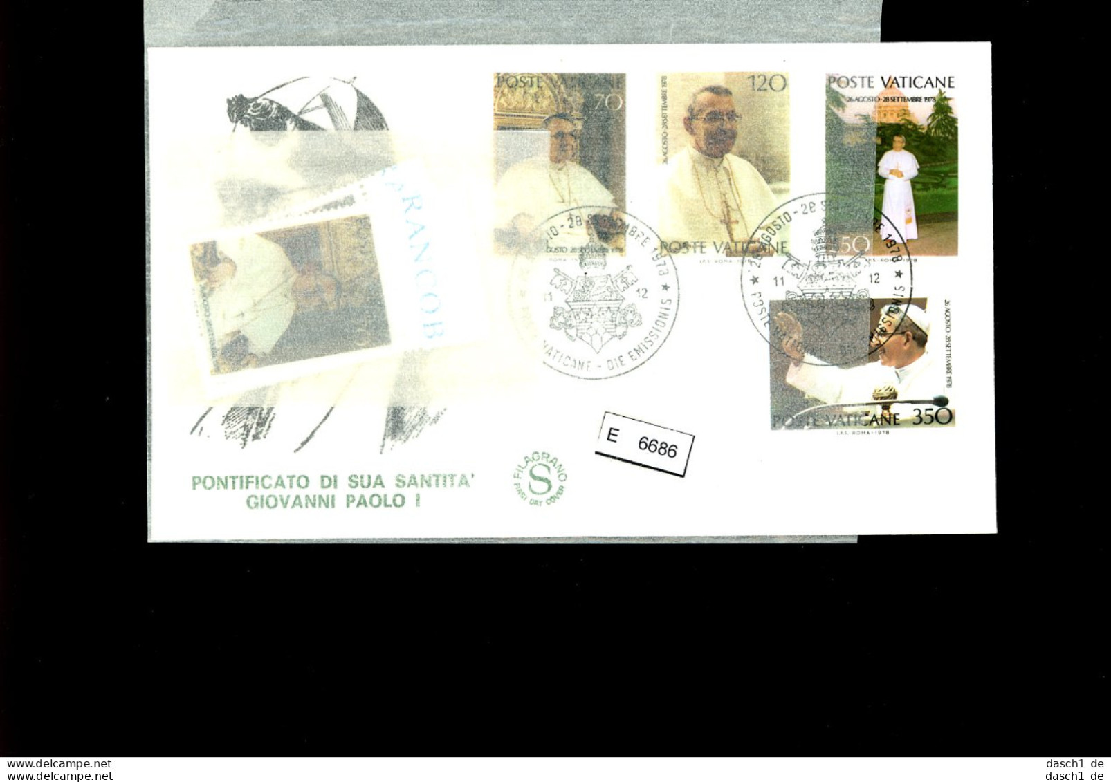 Vatikan, 8 Lose U.a., Xx + FDC, 779-782 - FDC