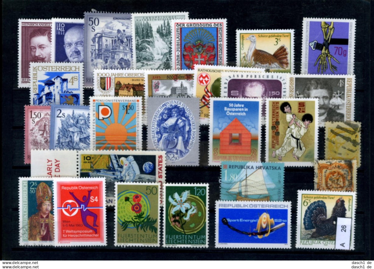 Österreich,  U.a., Xx,x,o, Sammelposten Auf A5-Karte Gesteckt - Collections