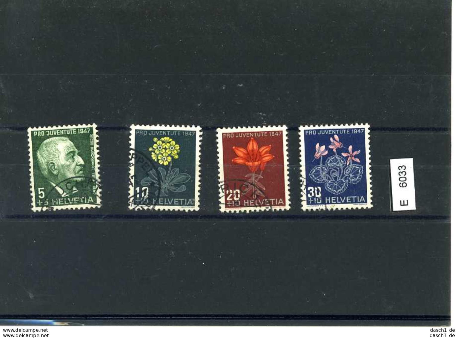 Schweiz 5 Lose U.a. 335-343 - Collections