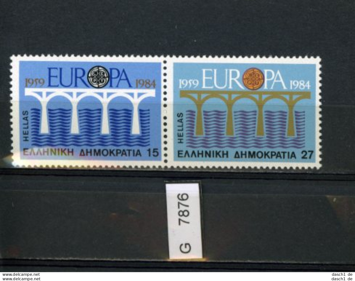 Griechenland, Xx, 5 Lose U.a.  1555 - 1556 - Unused Stamps