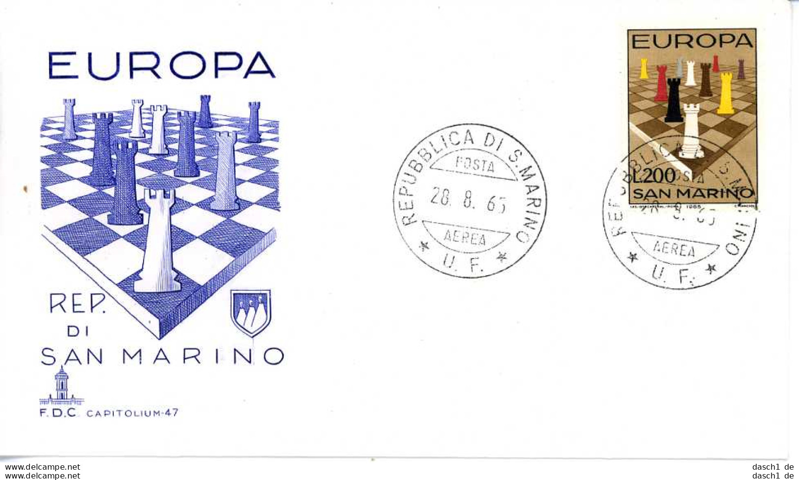 Europa, CEPT, 1965, FDC und Sonderbelege,  24 Belege