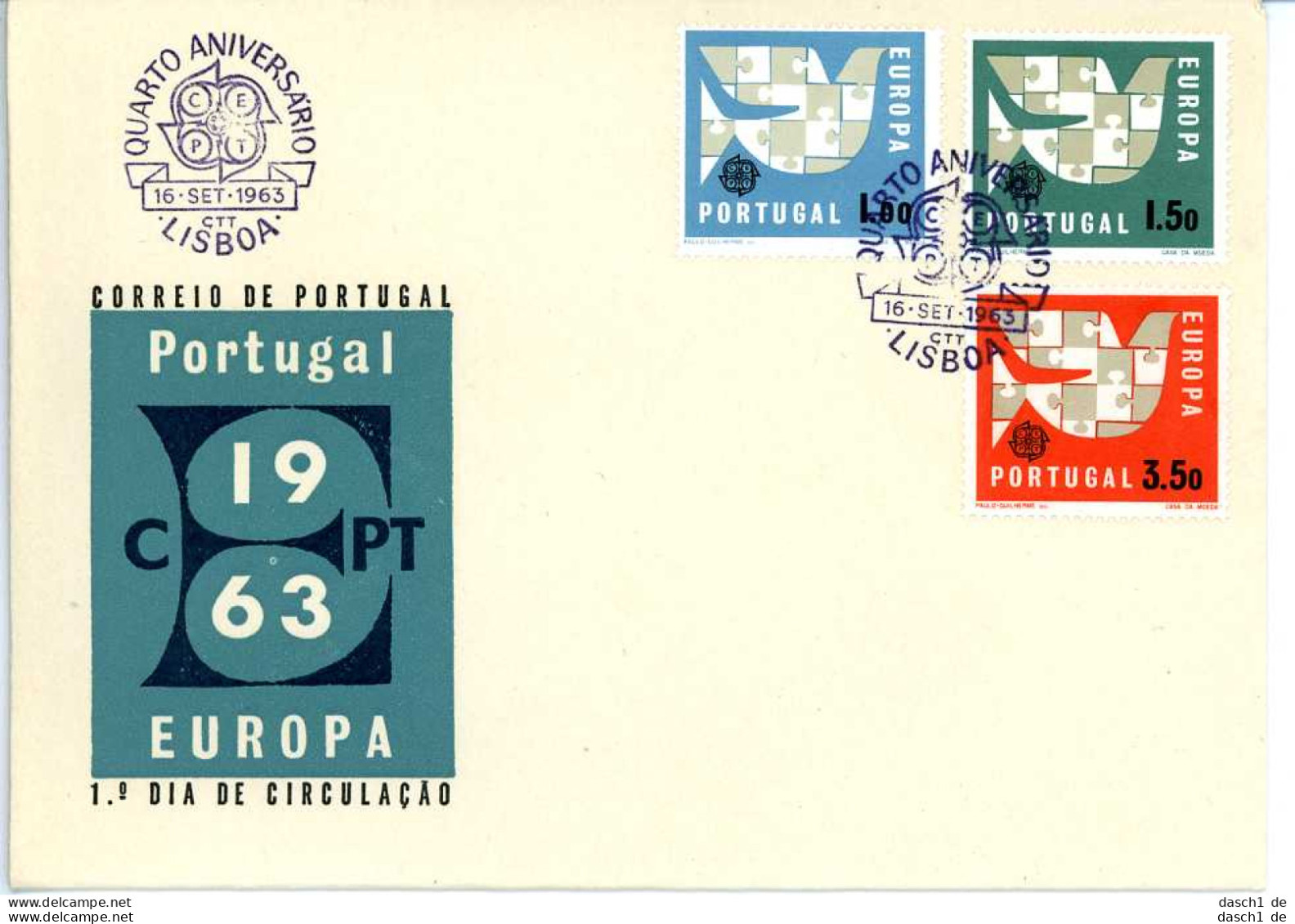 Europa, CEPT, 1963, FDC Und Sonderbelege,  23 Belege - 1963