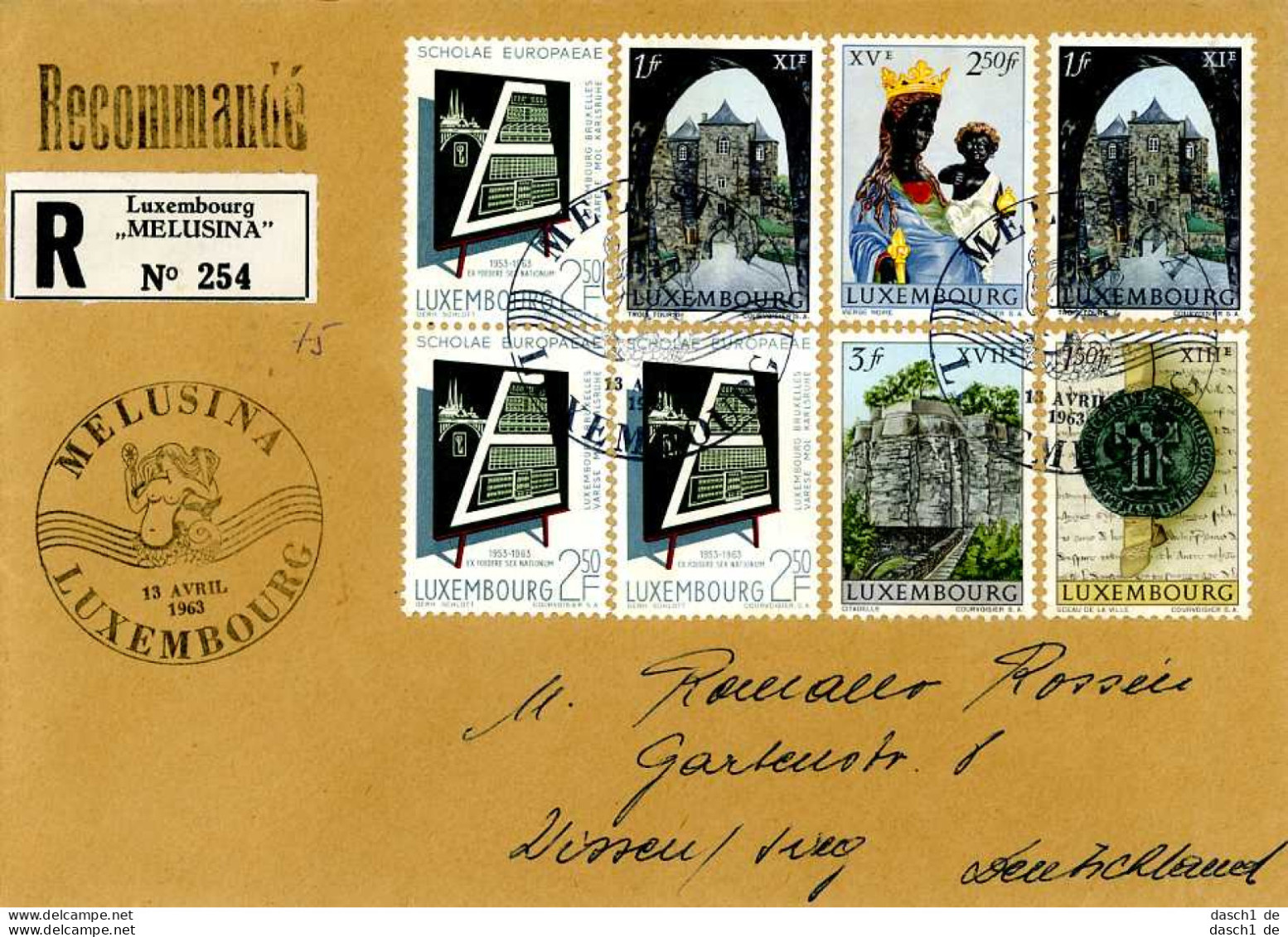 Europa, CEPT, 1963, FDC und Sonderbelege,  23 Belege