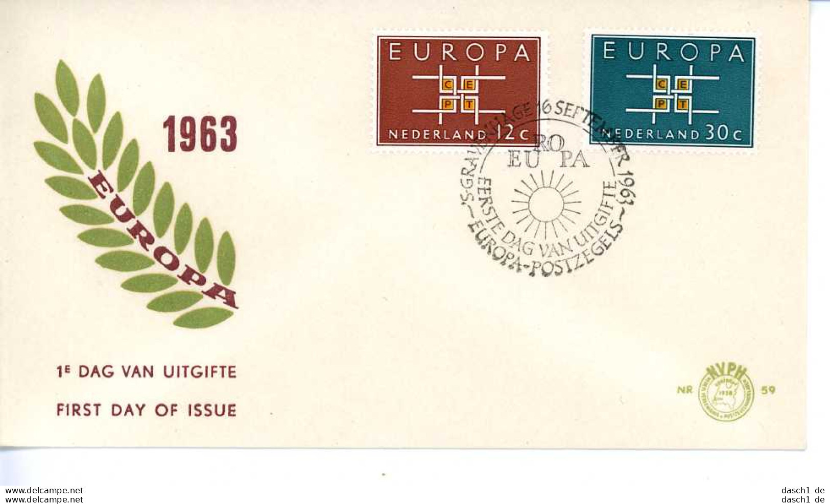 Europa, CEPT, 1963, FDC und Sonderbelege,  23 Belege