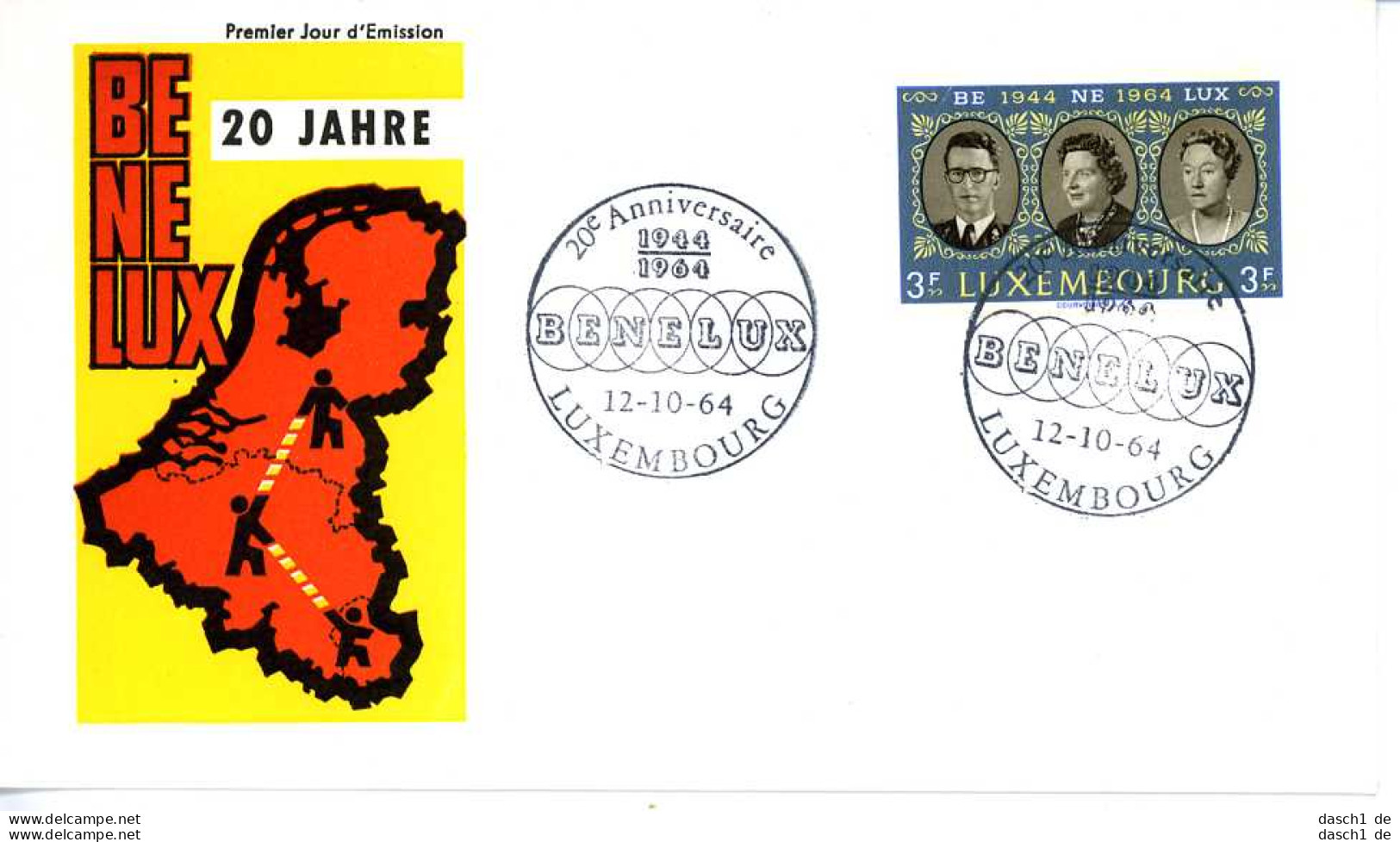 Europa, CEPT, 1964, FDC und Sonderbelege,  23 Belege