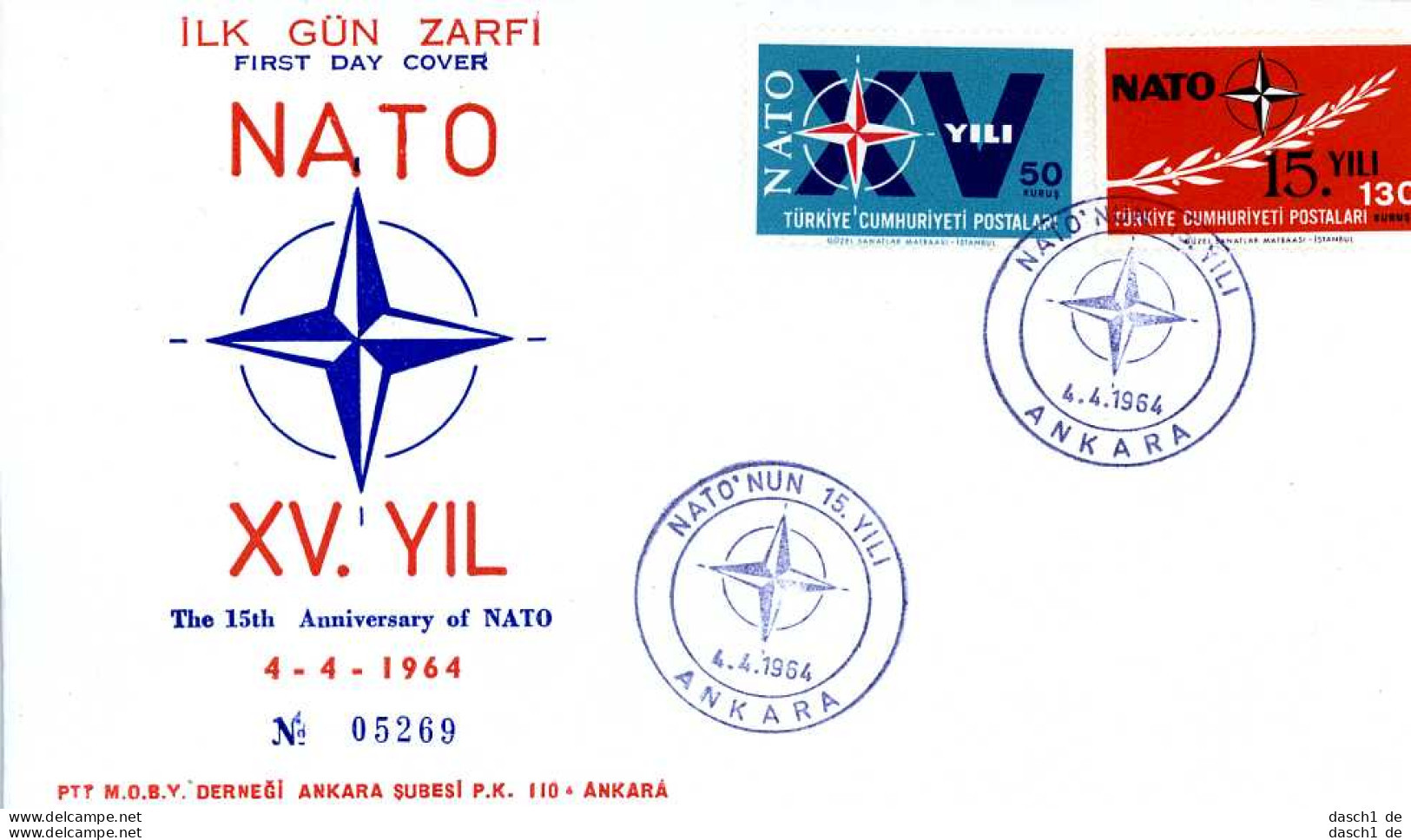 Europa, CEPT, 1964, FDC und Sonderbelege,  23 Belege