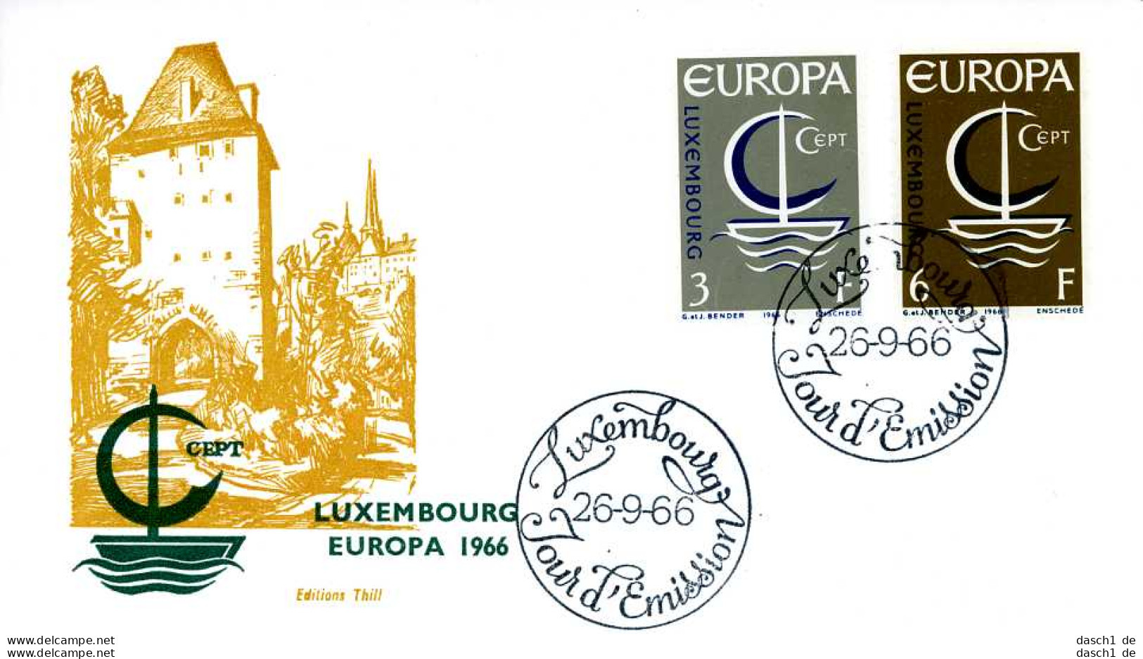 Europa, CEPT, 1965, FDC und Sonderbelege,  24 Belege