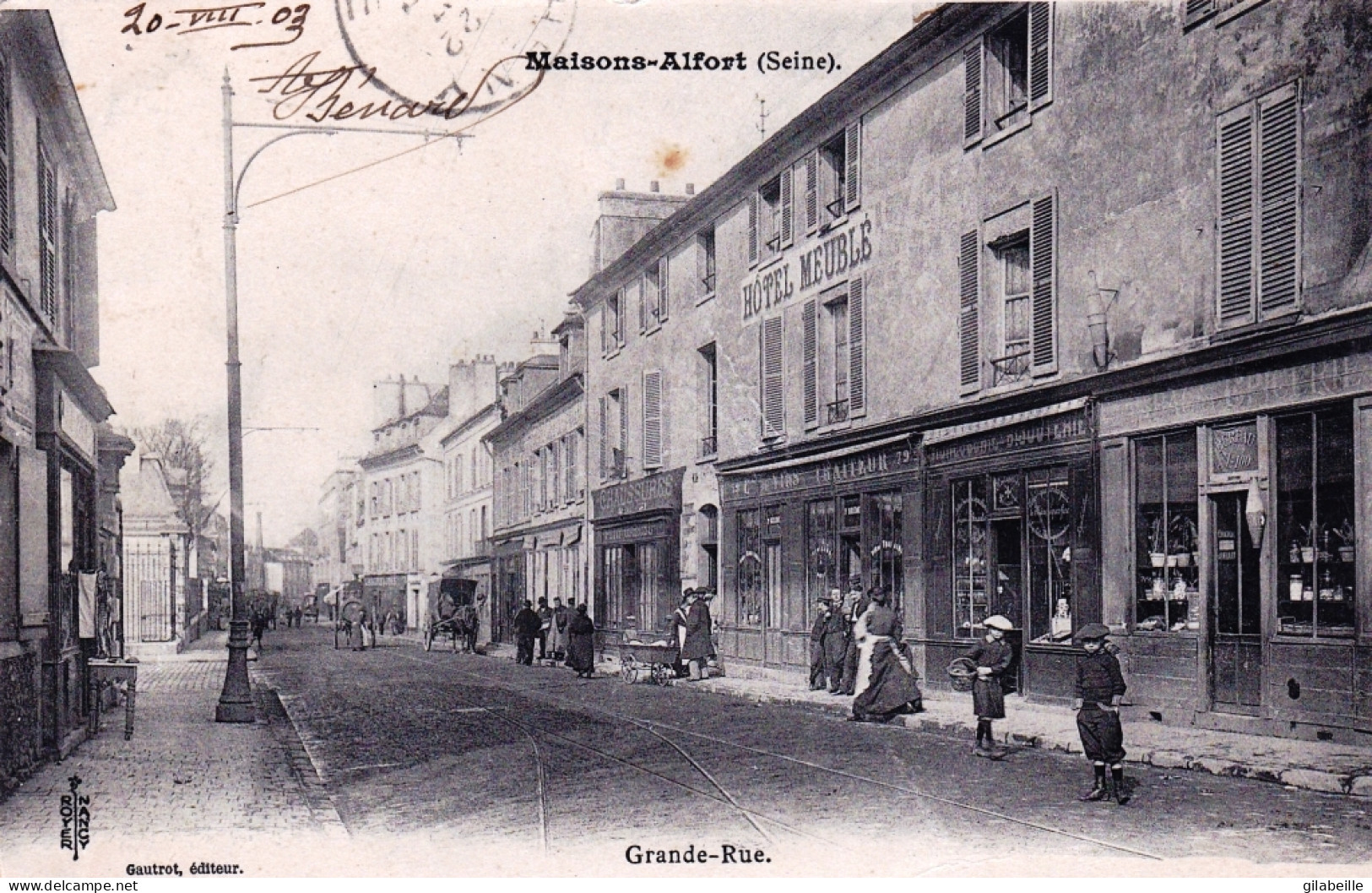 94 - Val De Marne -  MAISONS ALFORT - Grande Rue - Petits Commerces - Maisons Alfort