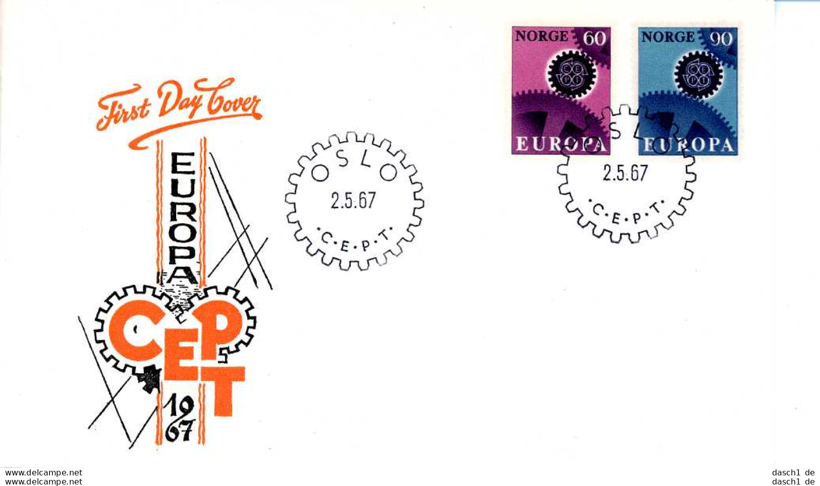 Europa, CEPT, 1967, FDC und Sonderbelege,  37 Belege