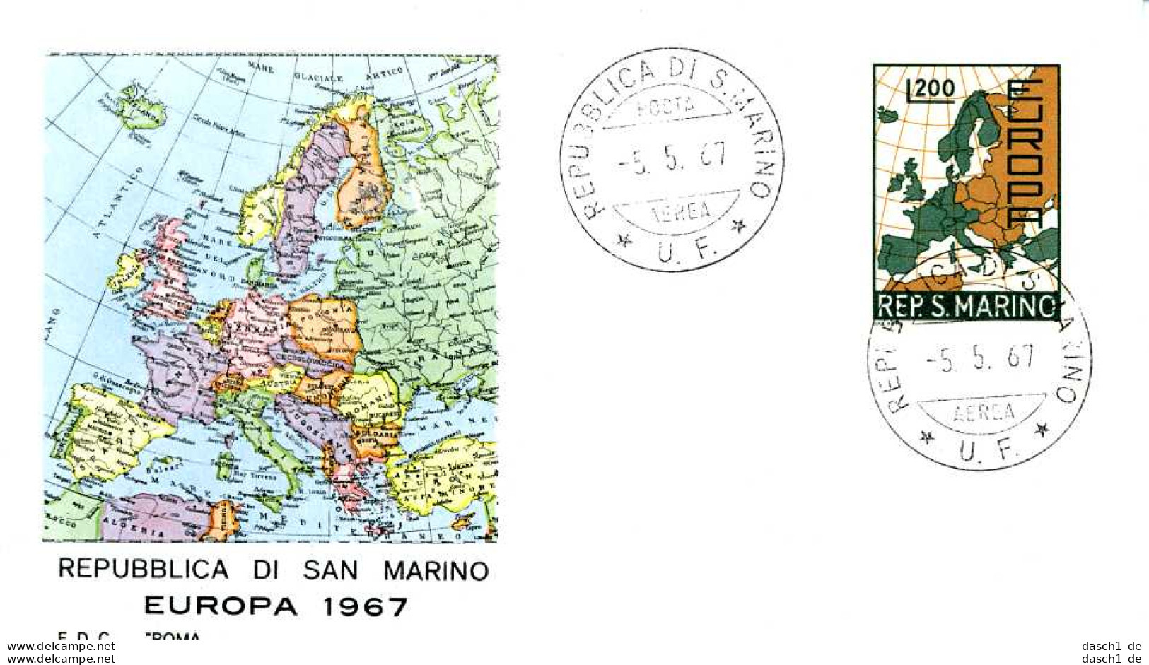 Europa, CEPT, 1967, FDC und Sonderbelege,  37 Belege