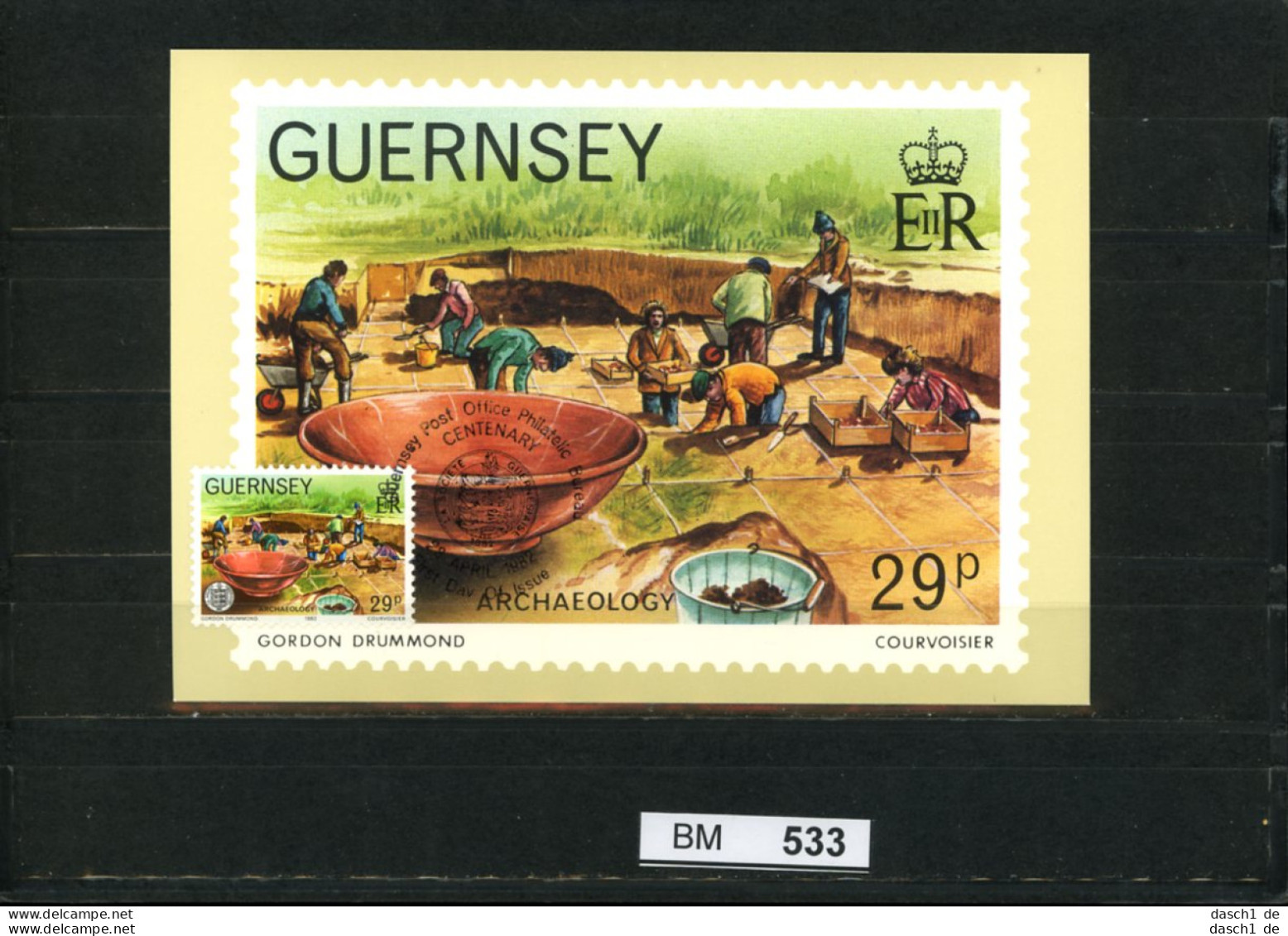 Guernsey, MC 1982 - Archäologie