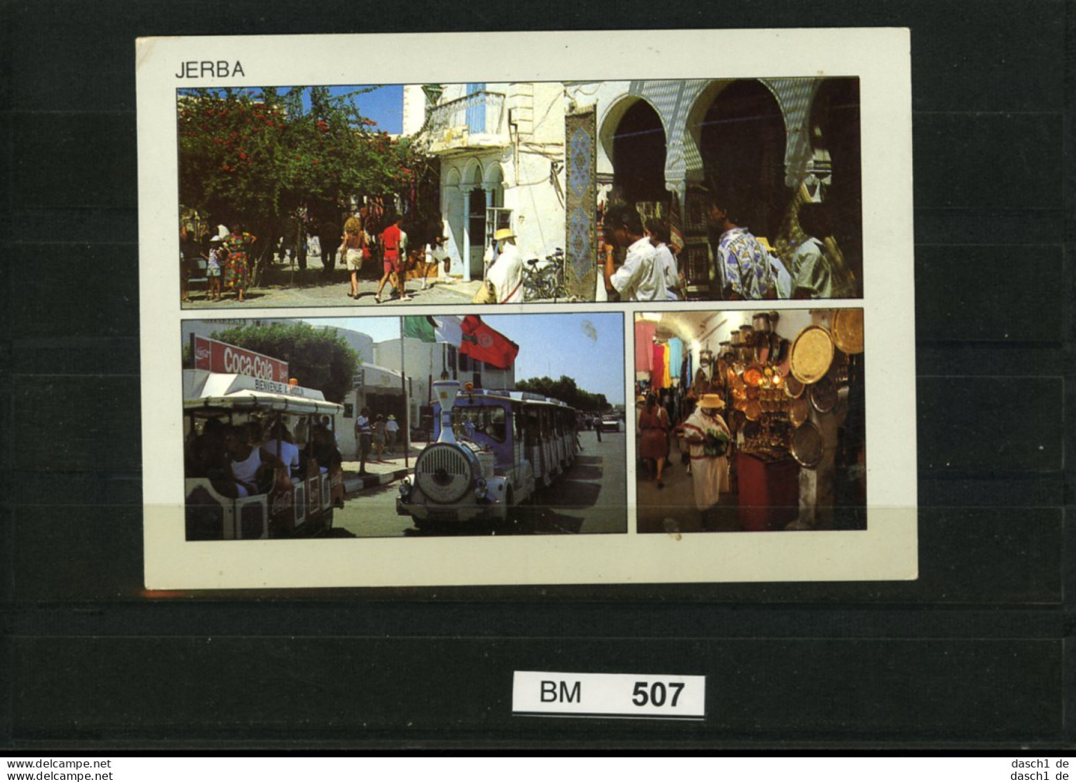 Tunesien, AK Djerba Gelaufen 1992 - Tunisia