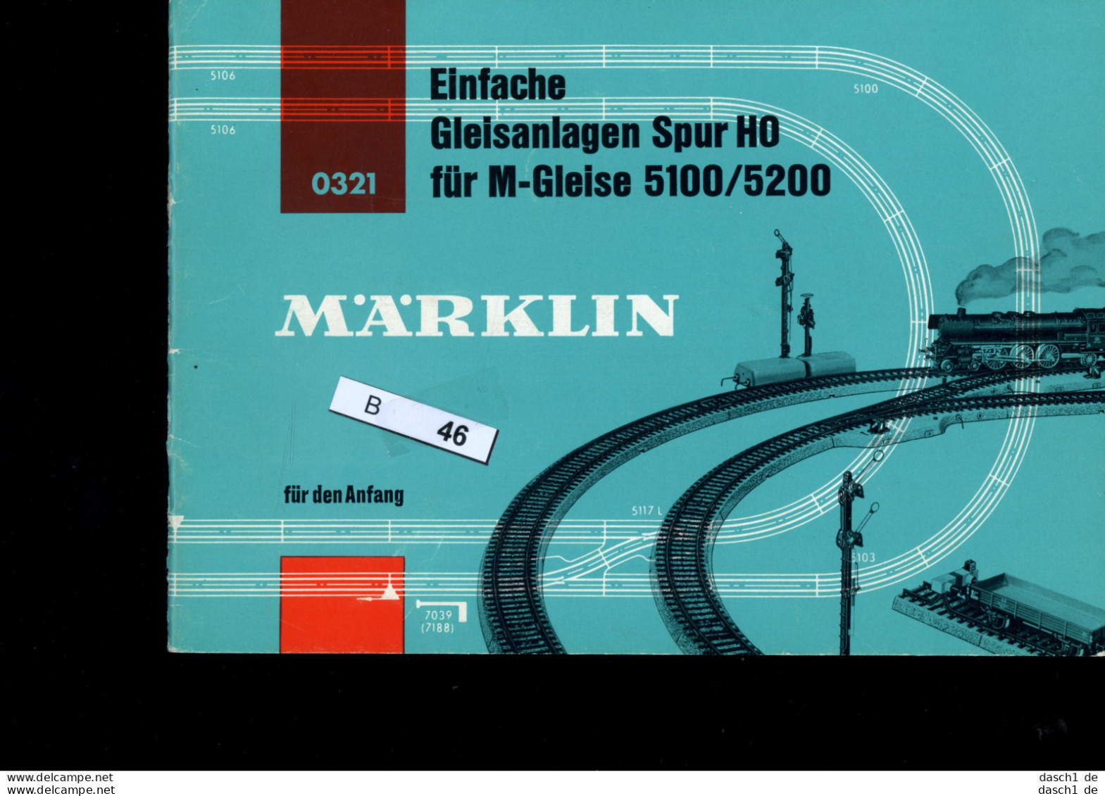 Märklin Einfache Gleisanlagen Spur H0, B-046 - Speelgoed & Miniaturen