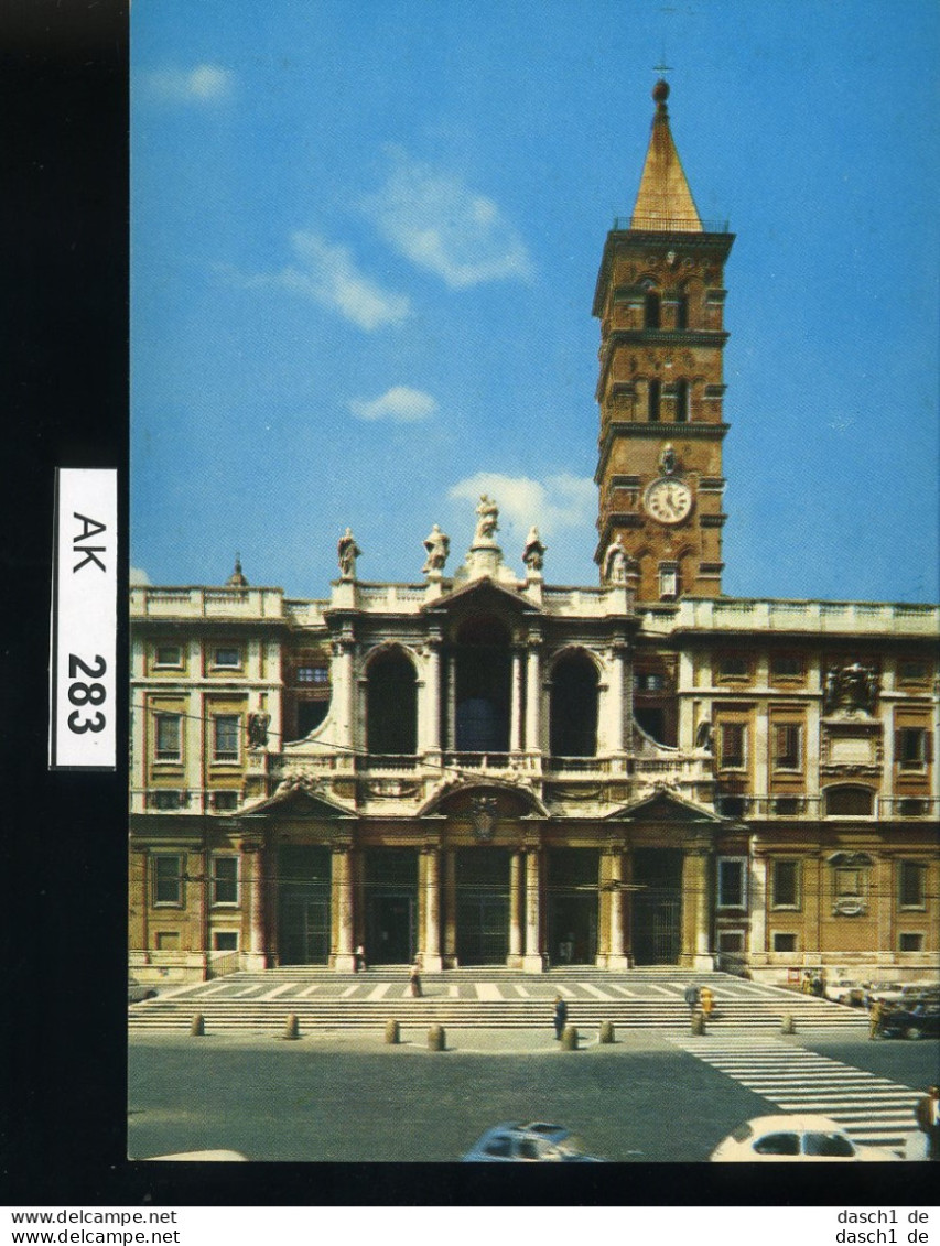 AK283, AK Nicht Gelaufen, Hl. Maria Maggiore Hauptkirchen Um 1965, Rom, Italien - Eglises