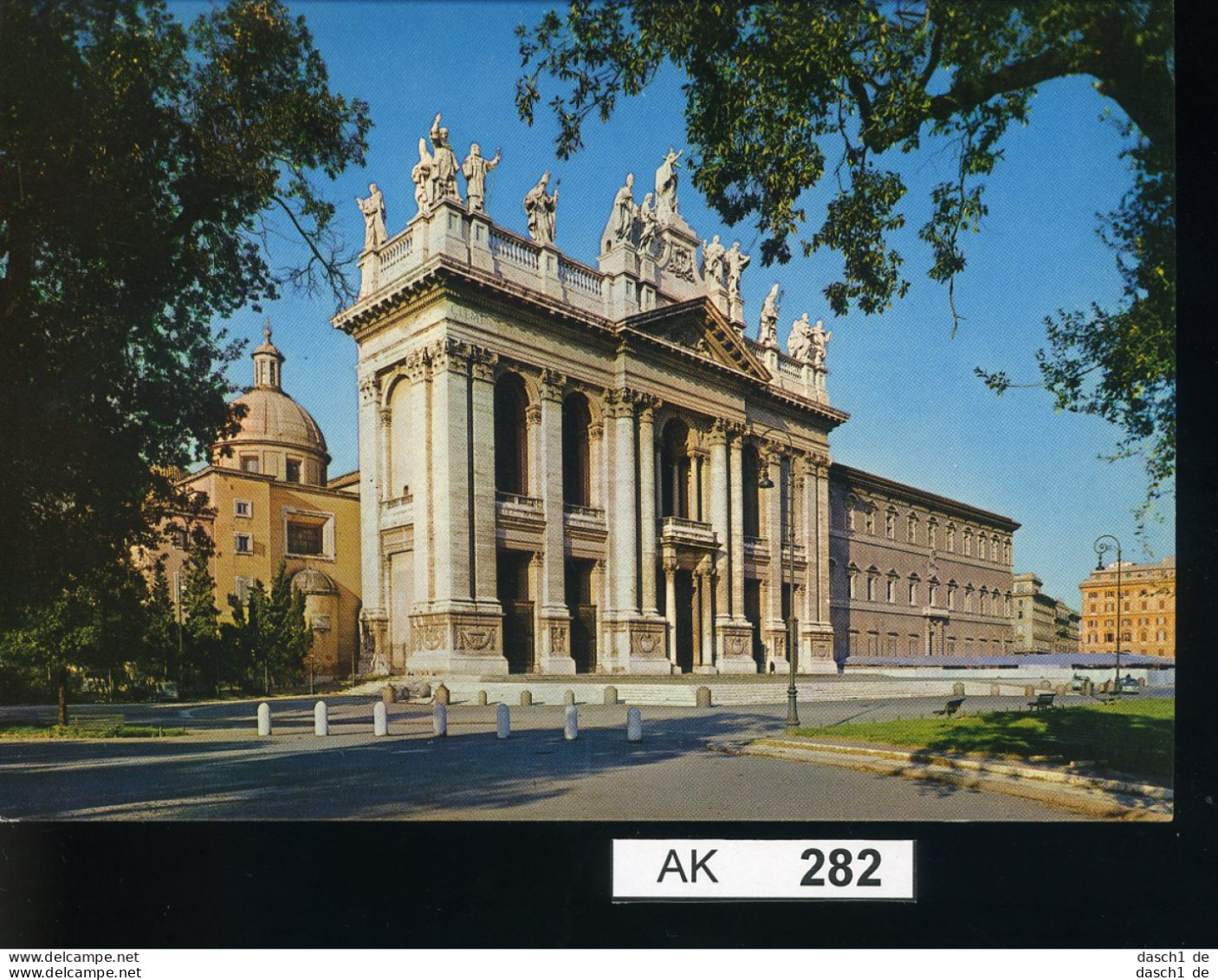 AK282, AK Nicht Gelaufen, Hl. Johann Lateranus Hauptkirchen Um 1965, Rom, Italien - Kirchen